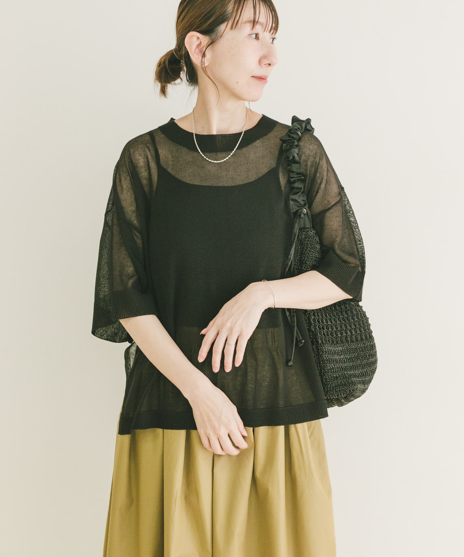 身長：164cm サイズ：Free