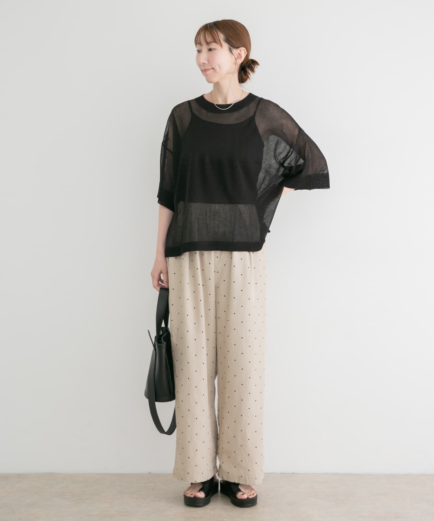 身長：164cm サイズ：Free