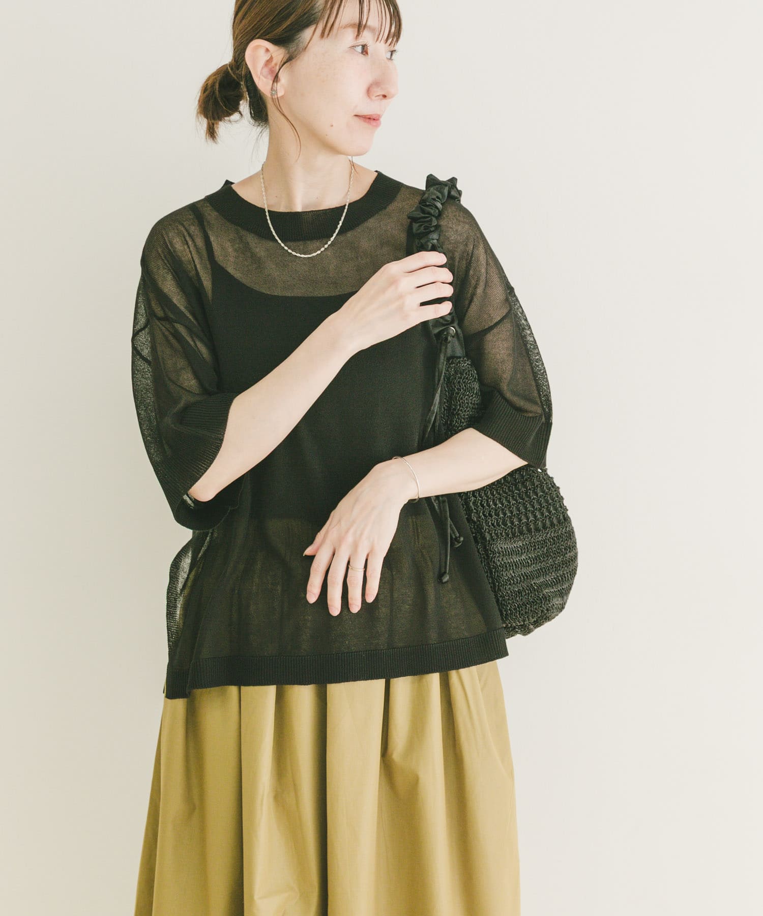 身長：164cm サイズ：Free