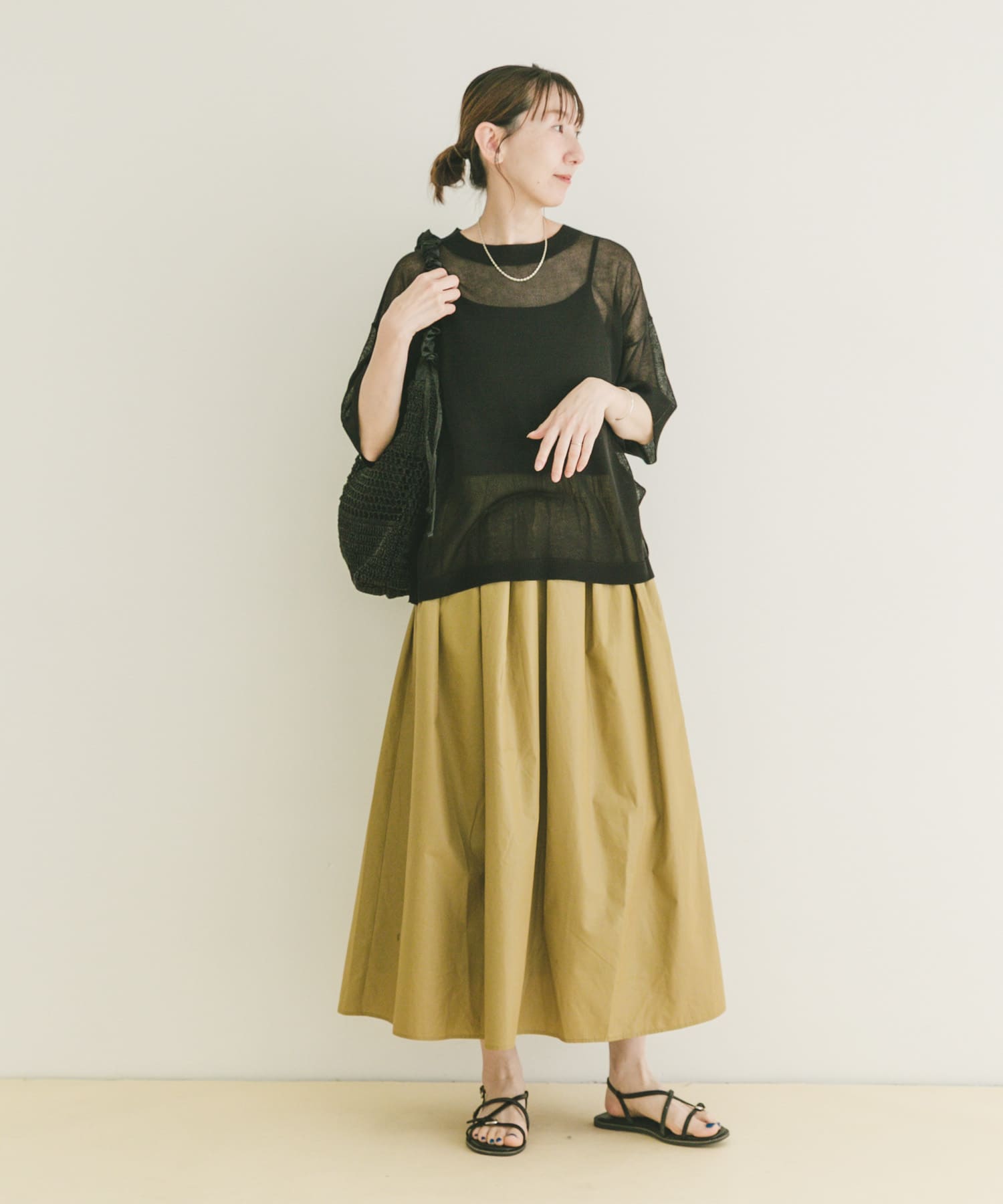 身長：164cm サイズ：Free