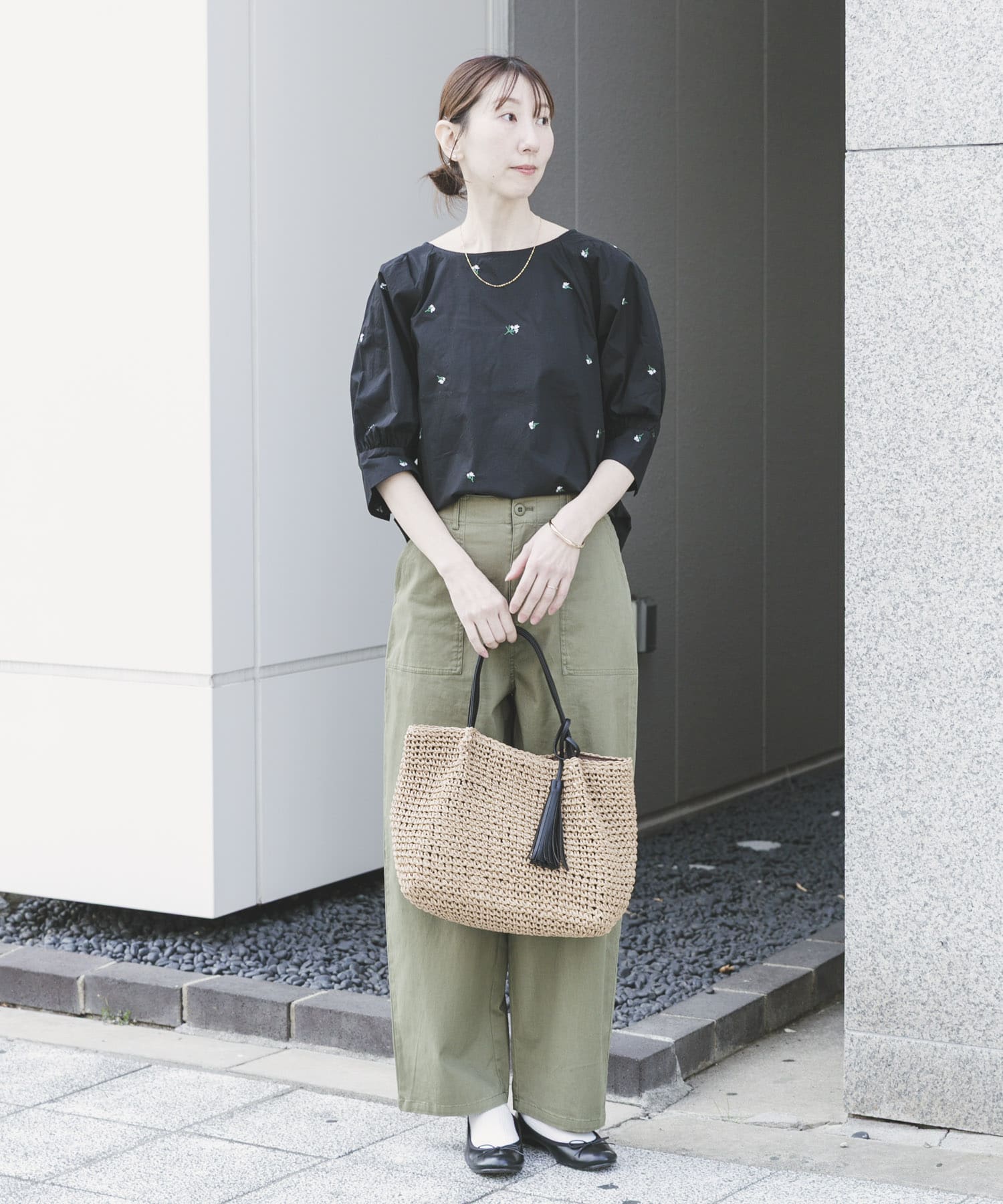 身長：164cm サイズ：Free