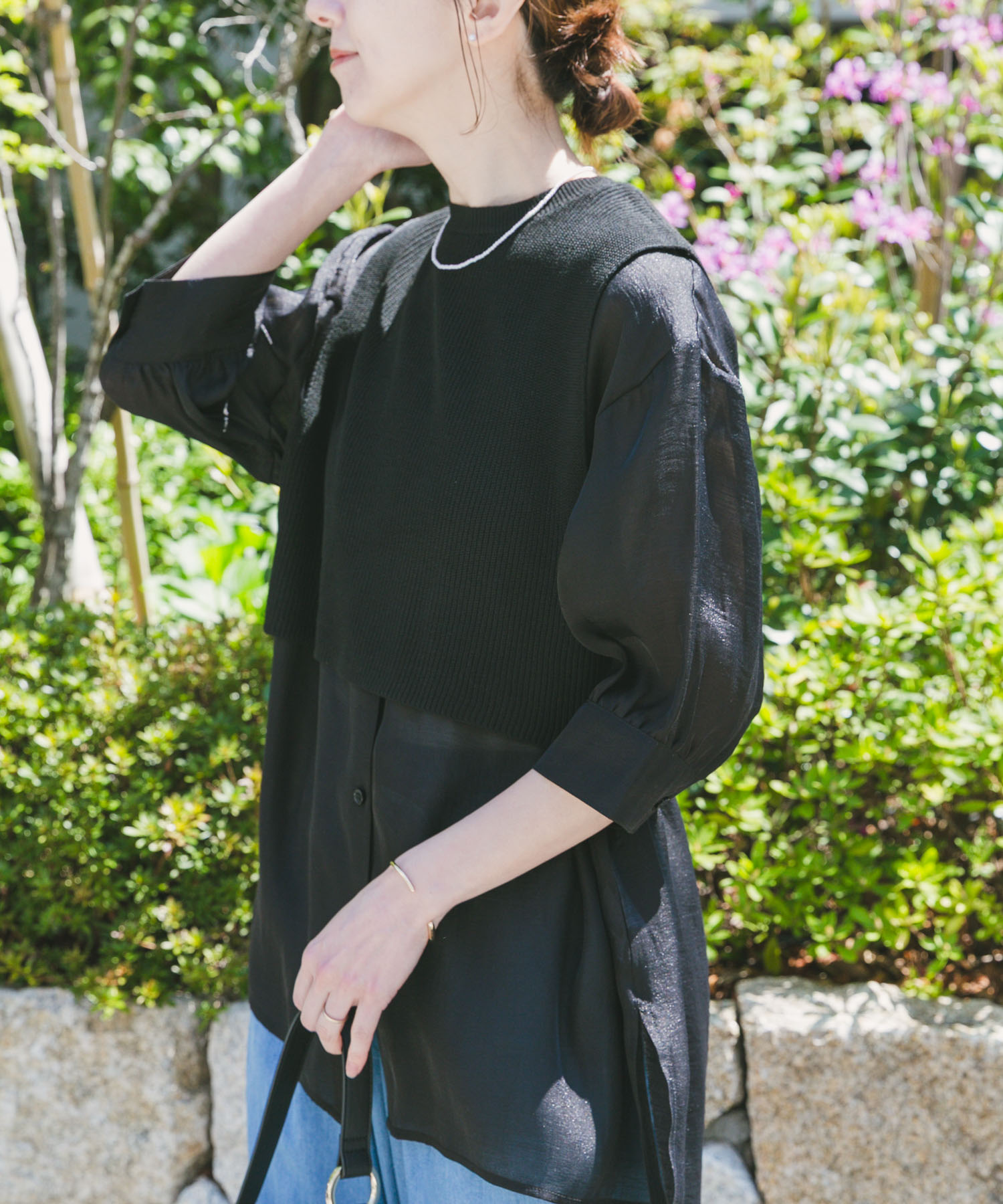 身長：164cm サイズ：Free