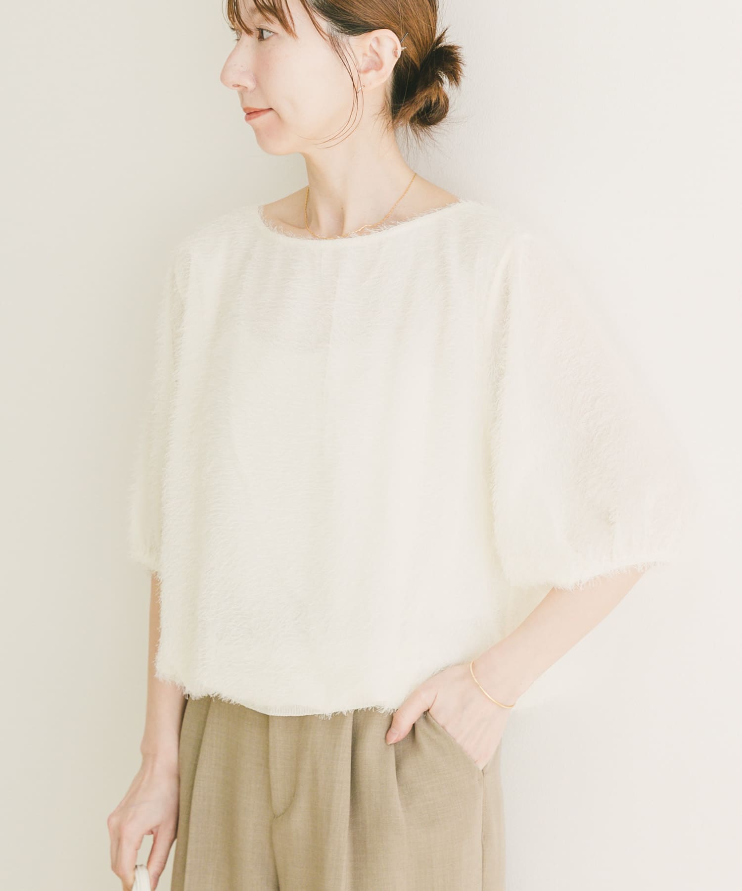 フェザージャガードプルオーバー