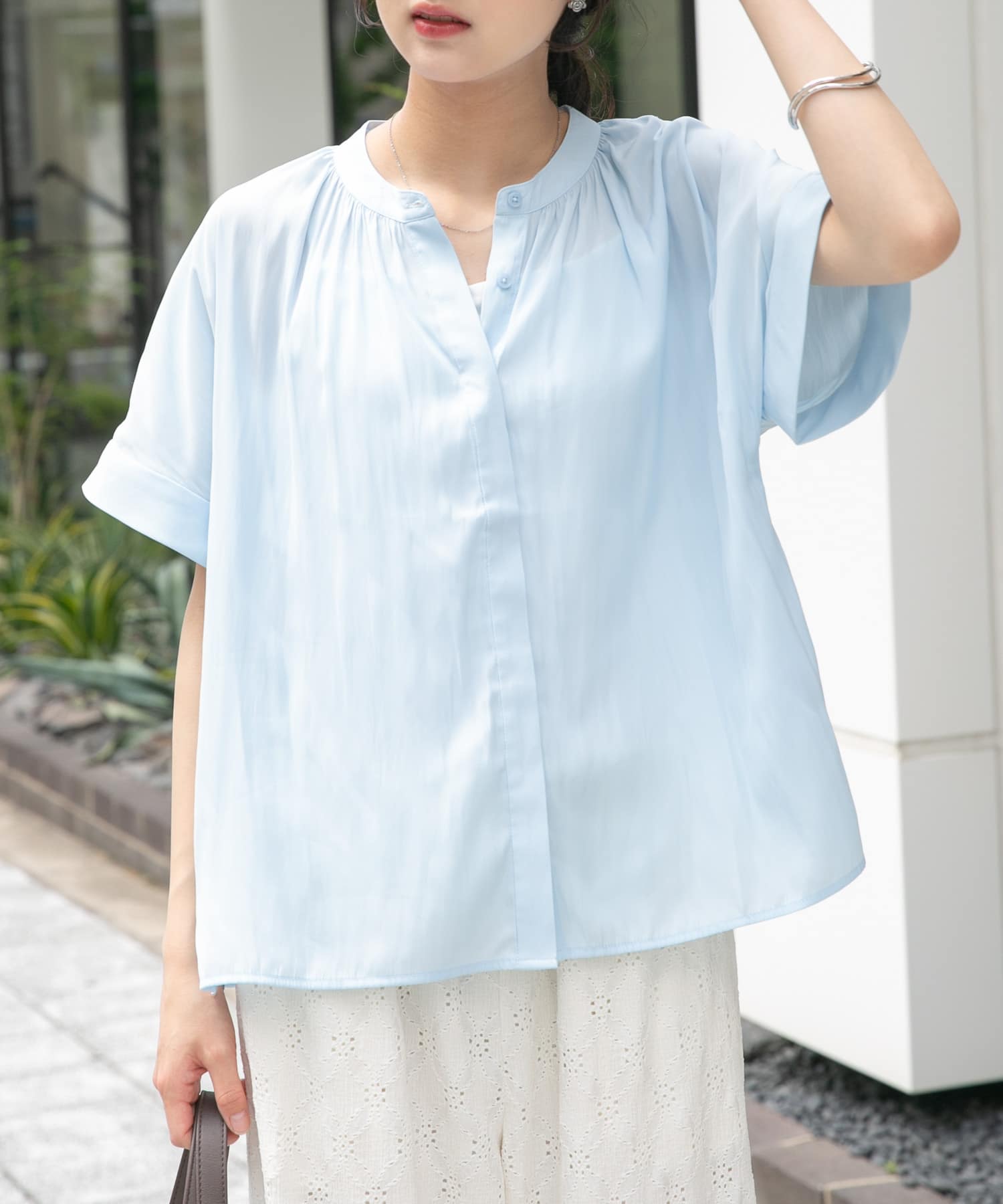 『洗濯可』カッセンドルマンブラウス