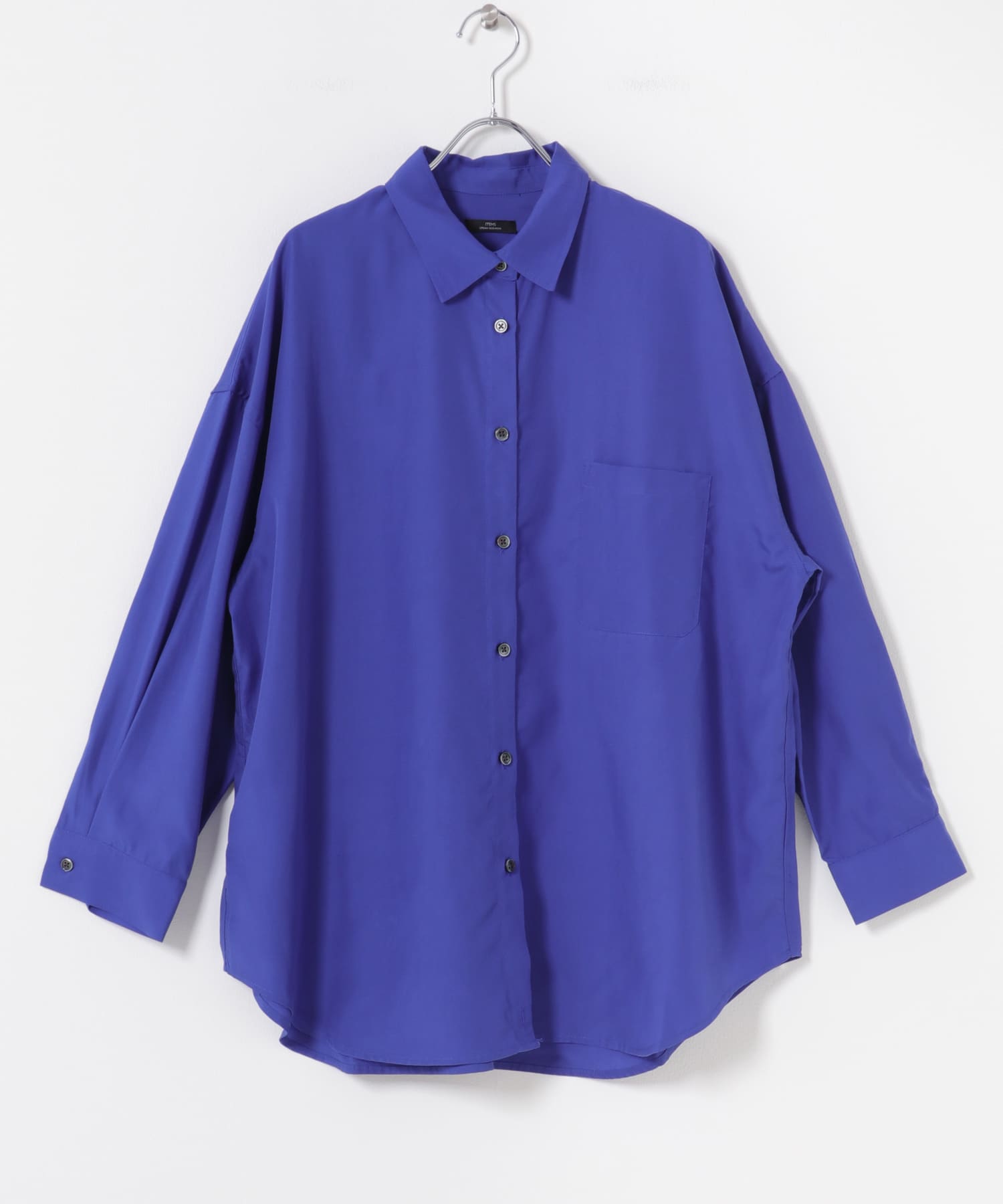 REFINED LINEN 2WAYシャツ BLU Free