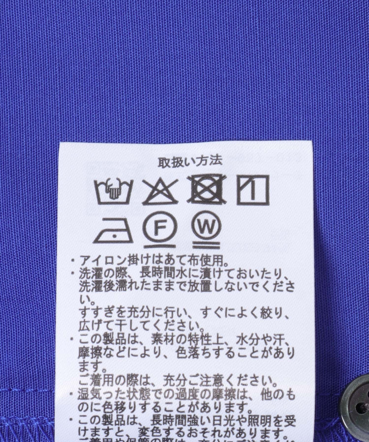 REFINED LINEN 2WAYシャツ BLU Free