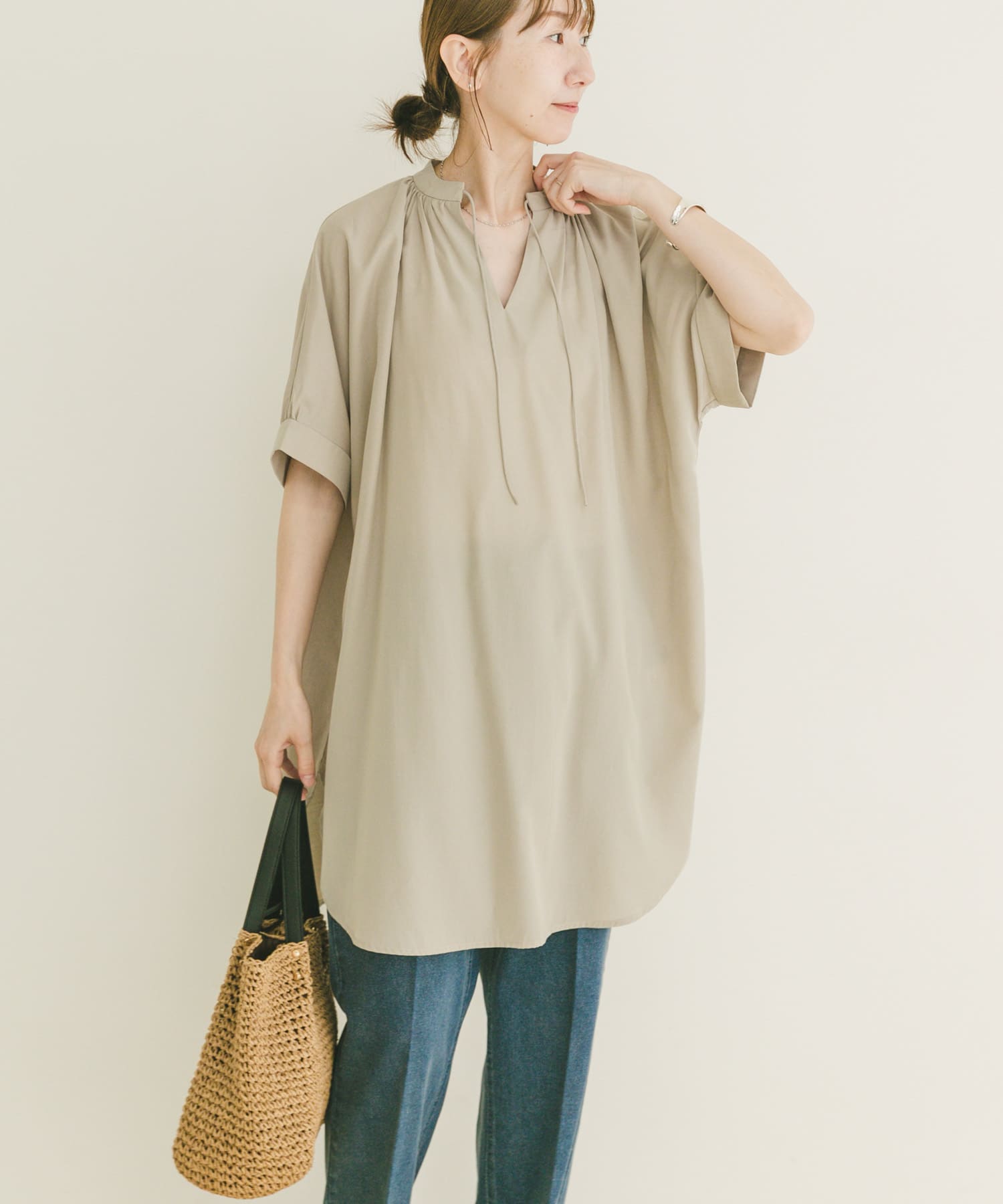 身長：164cm サイズ：Free