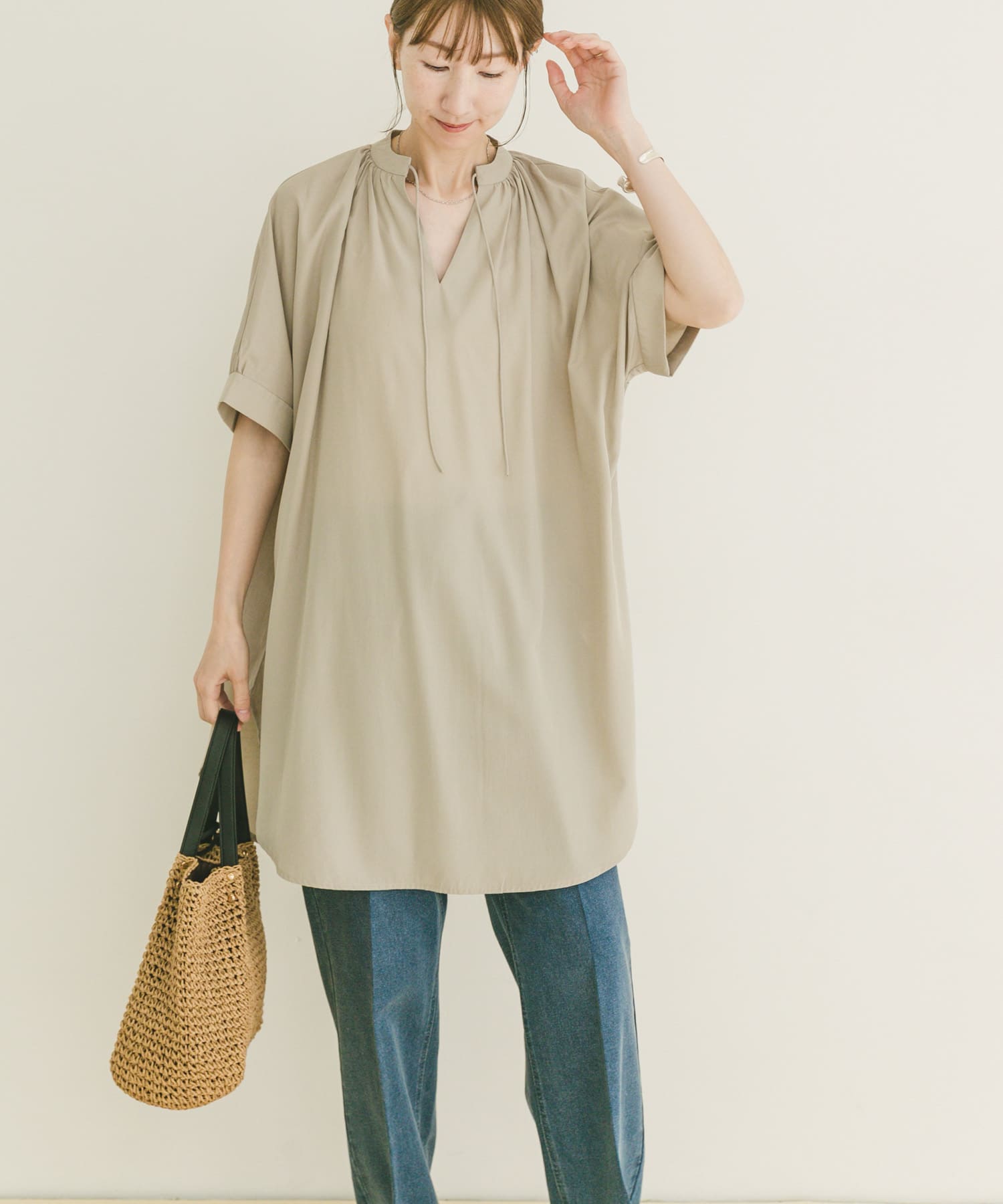 身長：164cm サイズ：Free