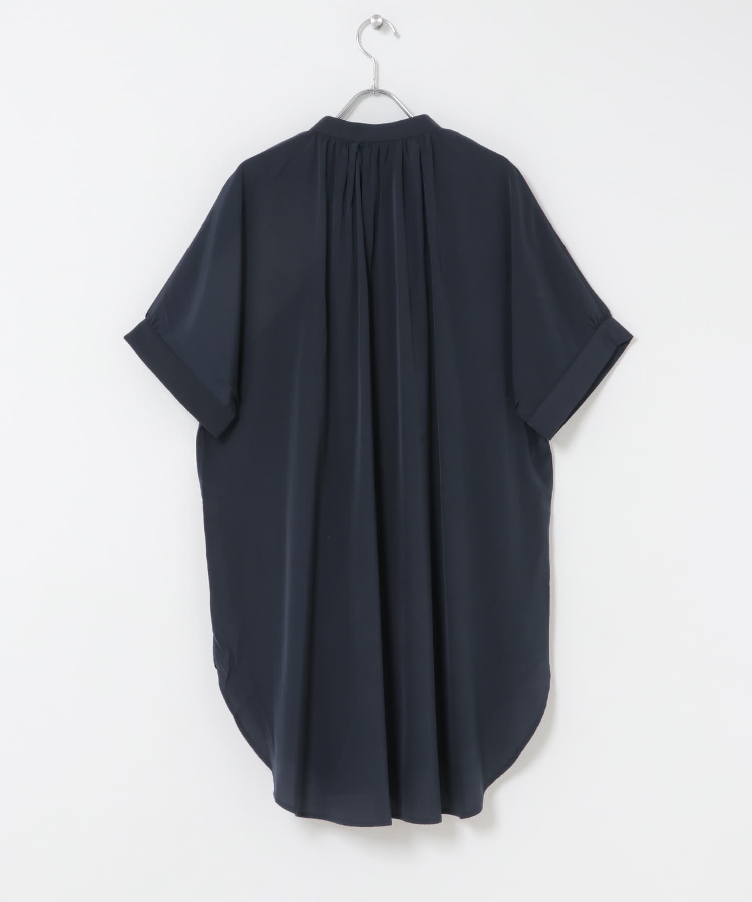 スキッパーチュニックブラウス NVY Free