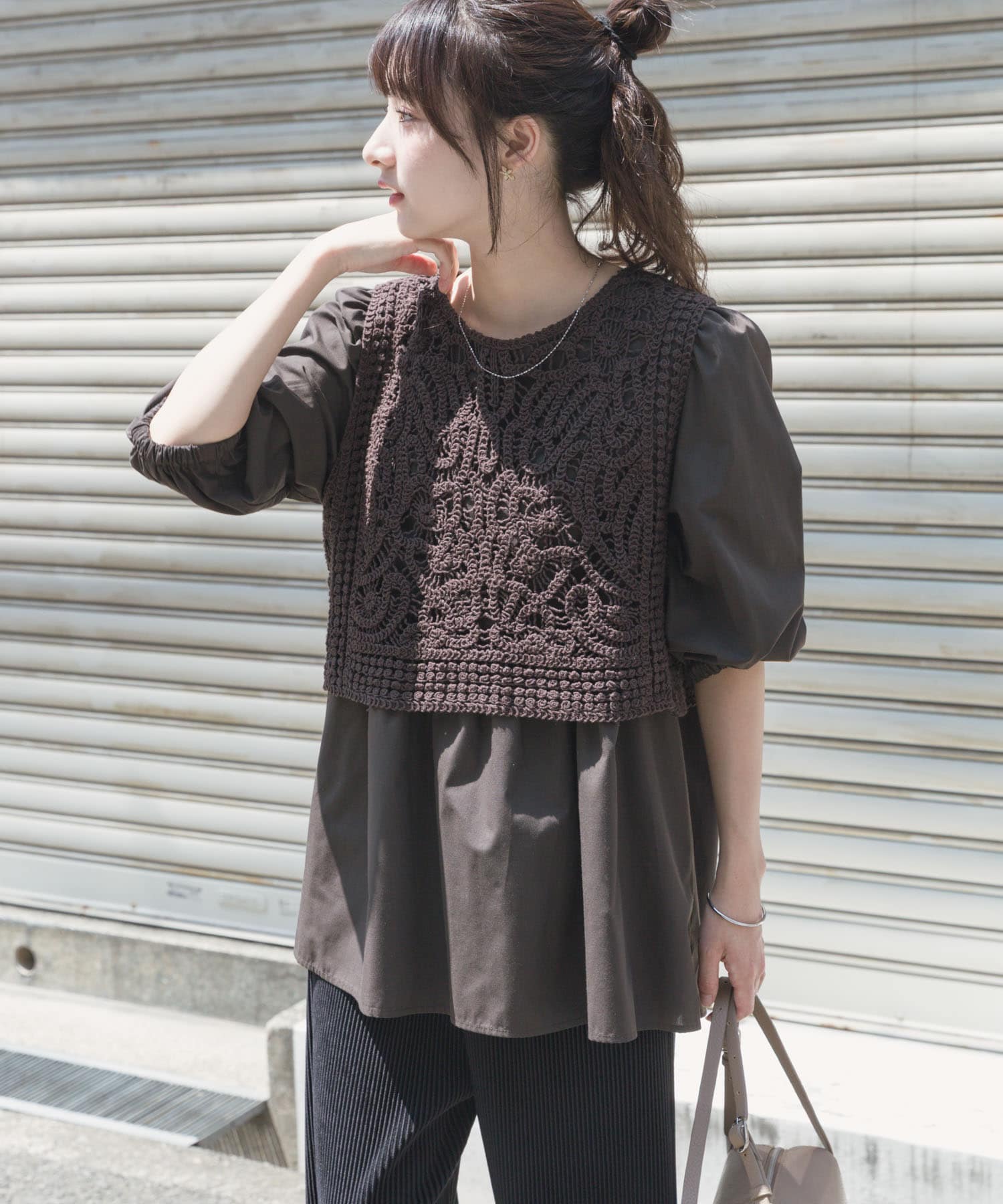 身長：160cm サイズ：Free