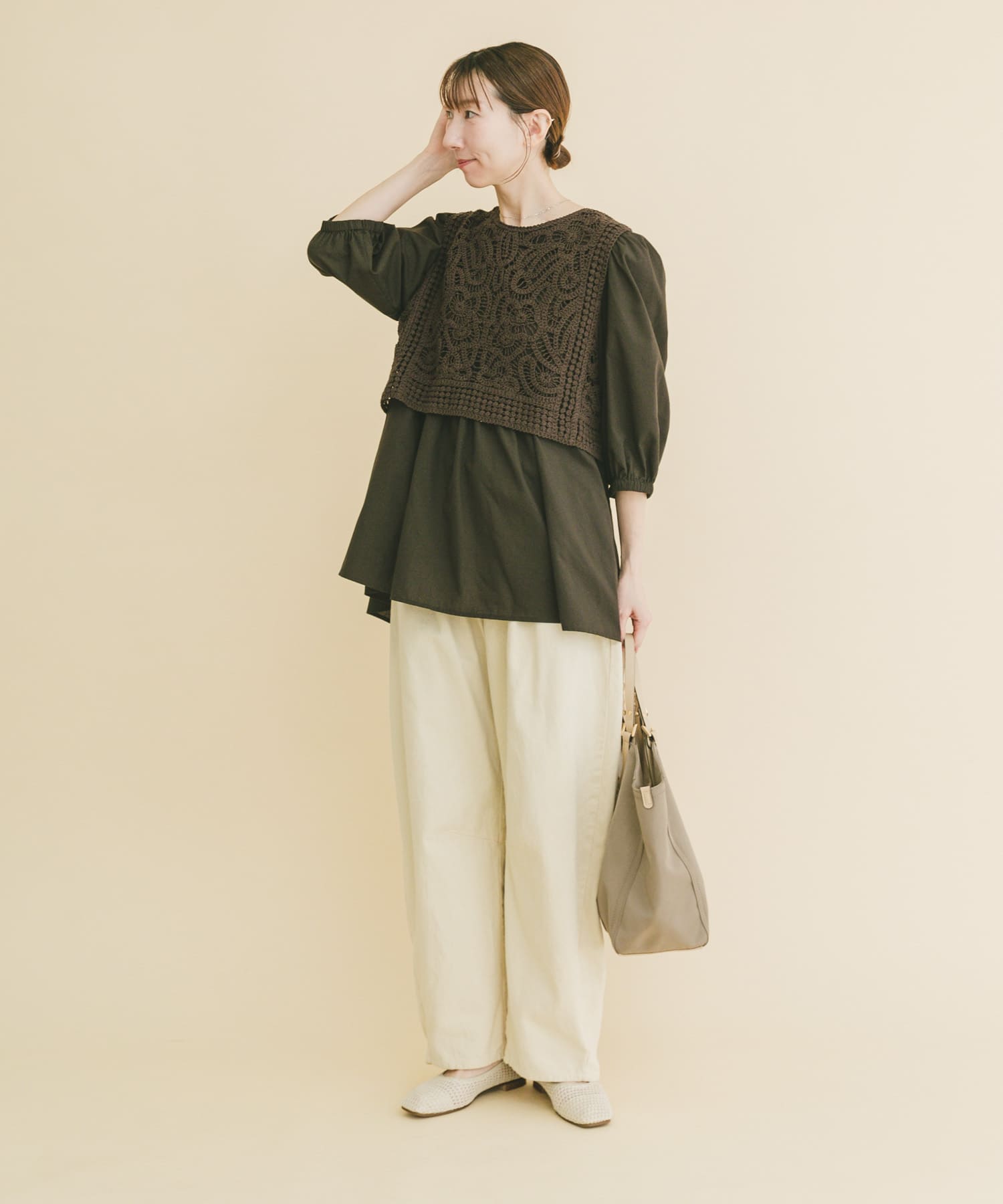 身長：164cm サイズ：Free