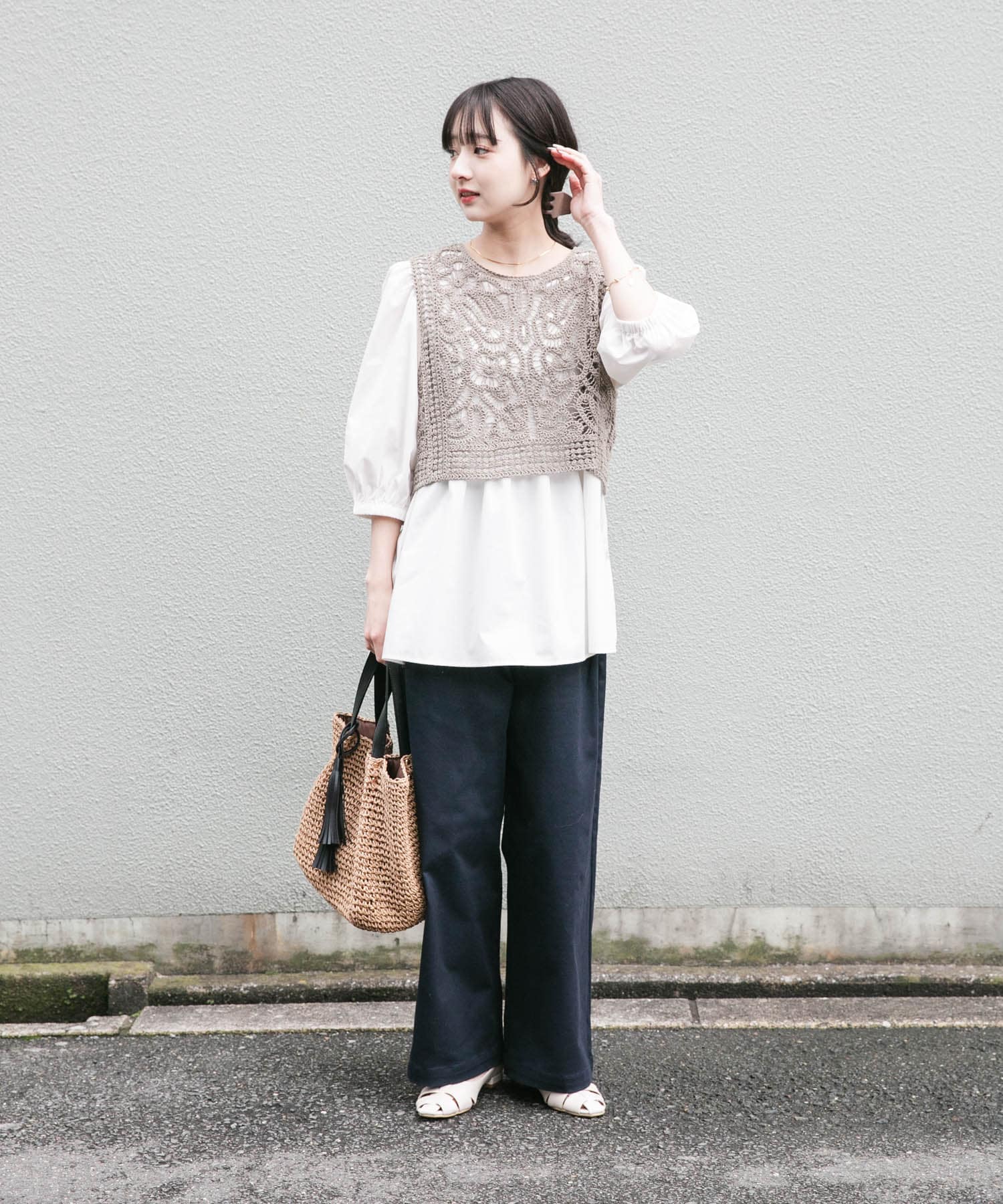 身長：160cm サイズ：Free