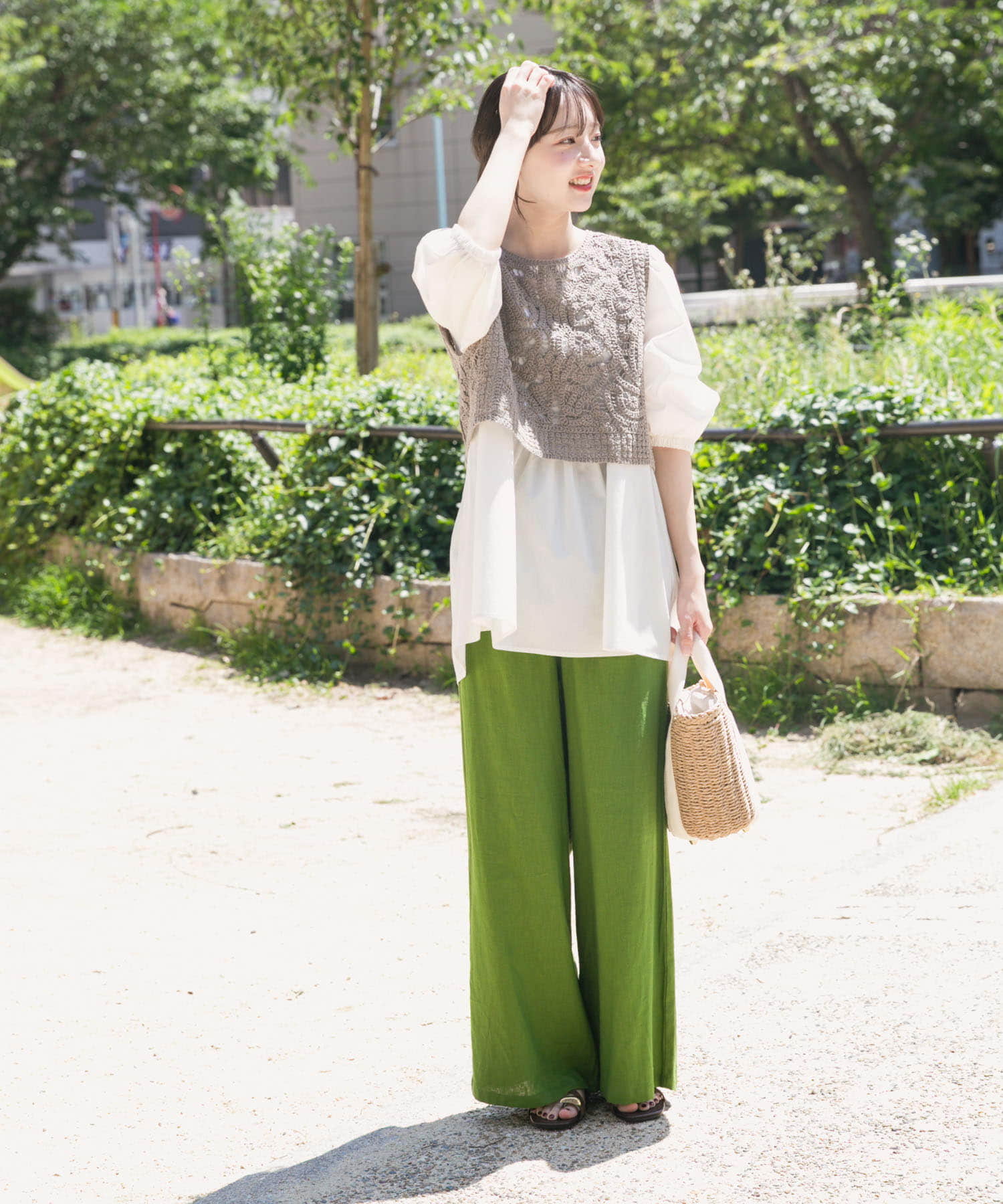 身長：160cm サイズ：Free