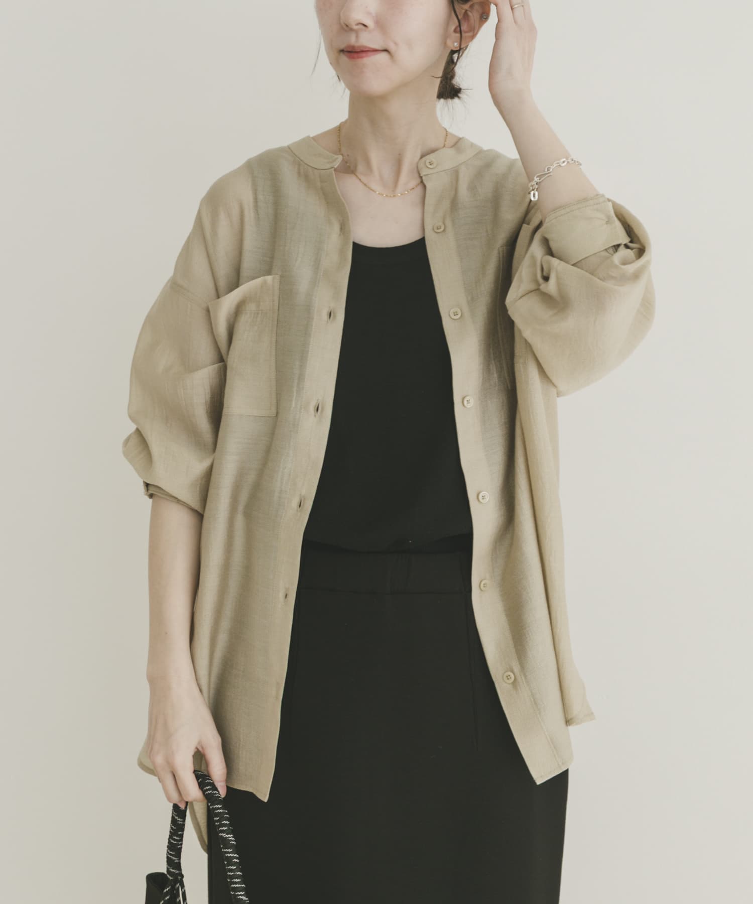 身長：164cm サイズ：Free