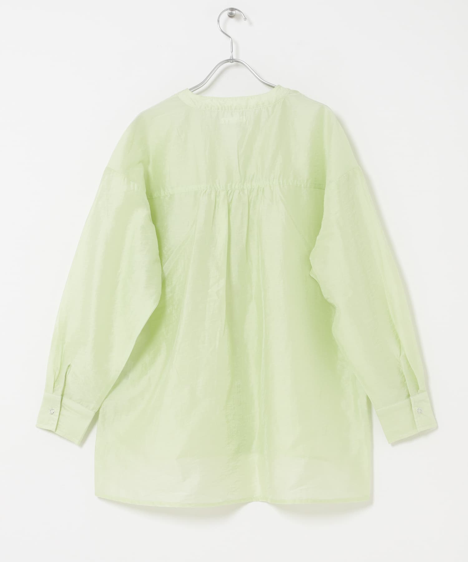 ドットボタンシアーシャツ MNT Free