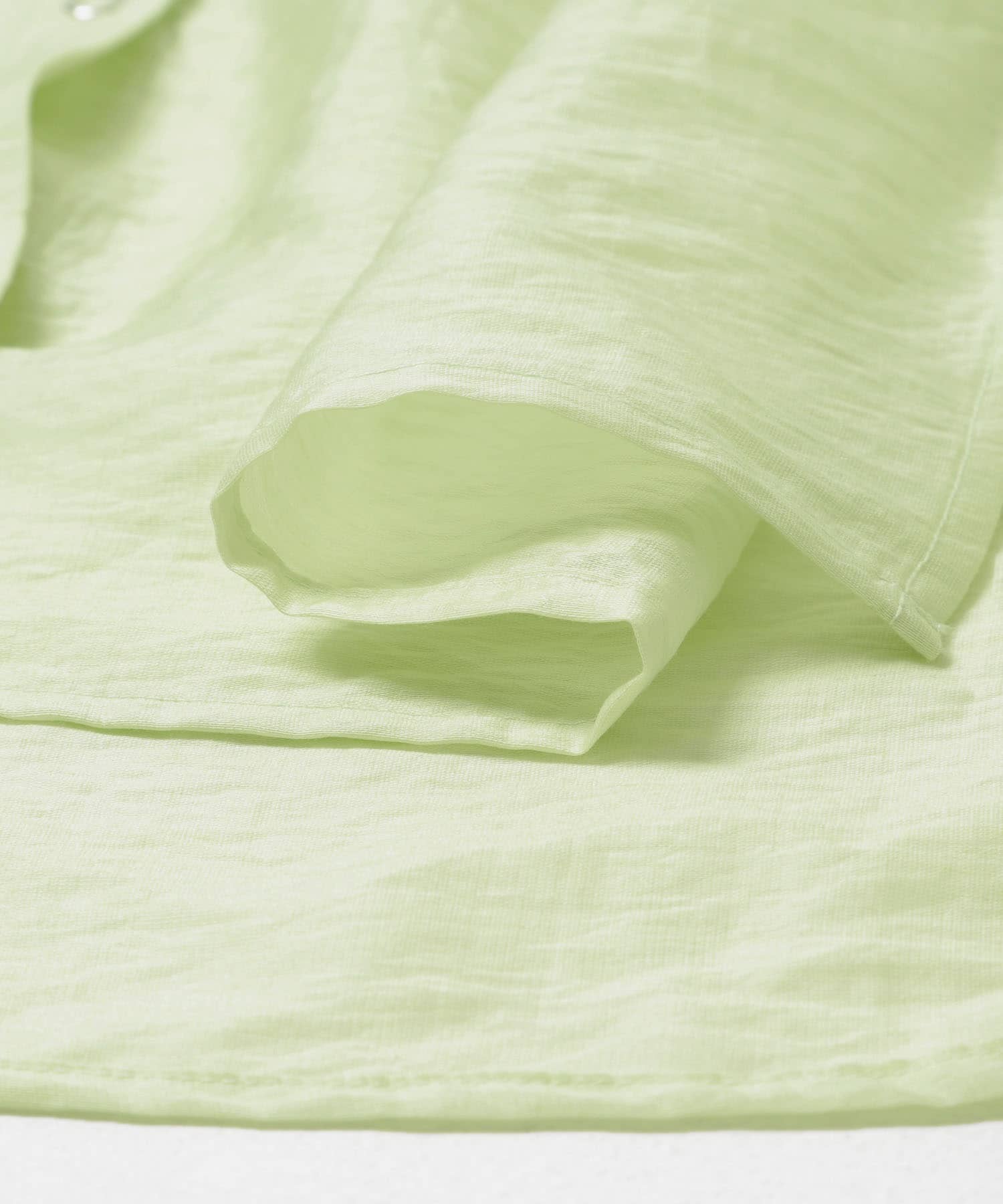 ドットボタンシアーシャツ MNT Free