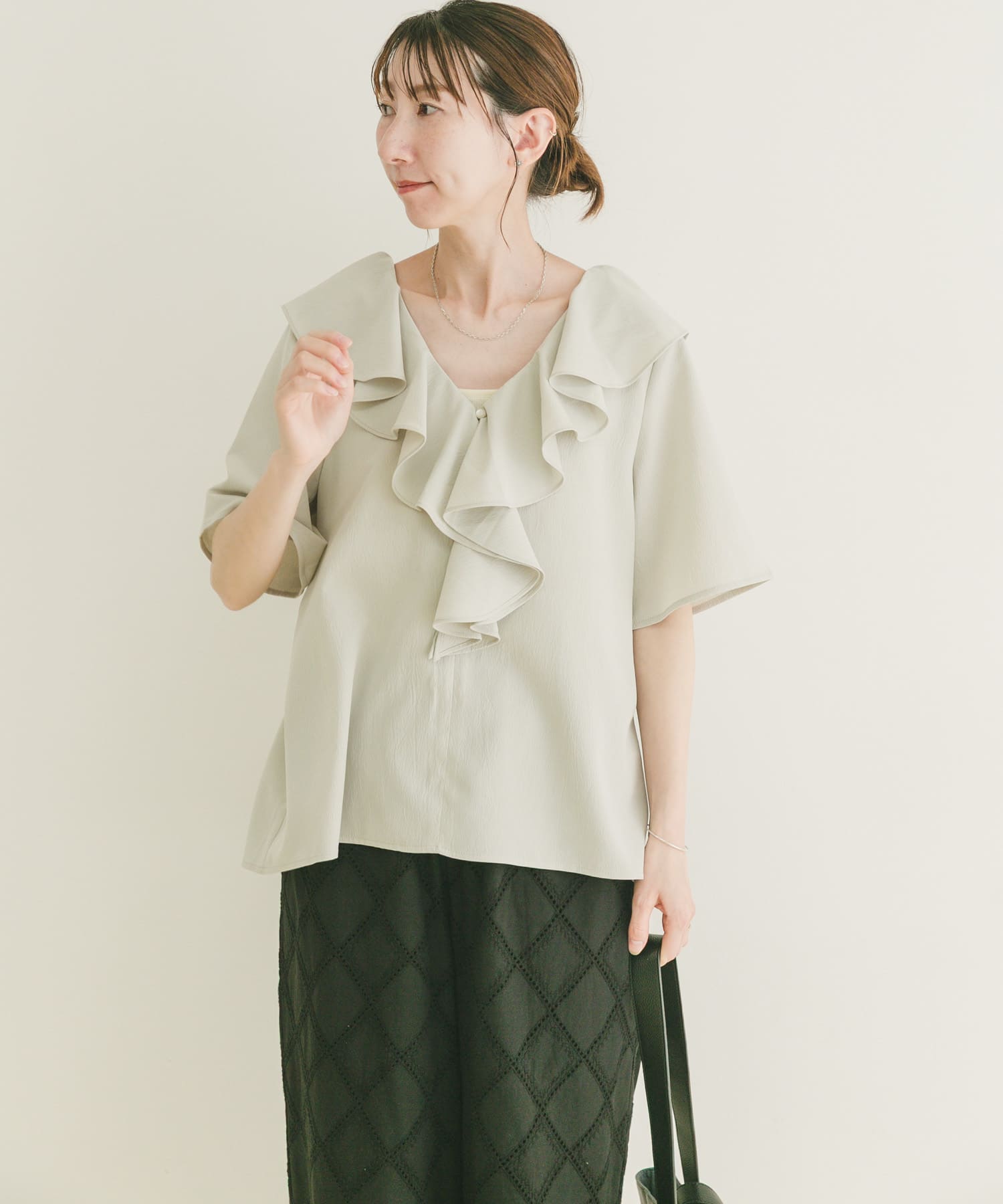 身長：164cm サイズ：Free