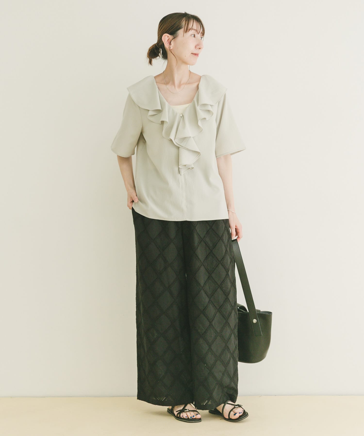 身長：164cm サイズ：Free