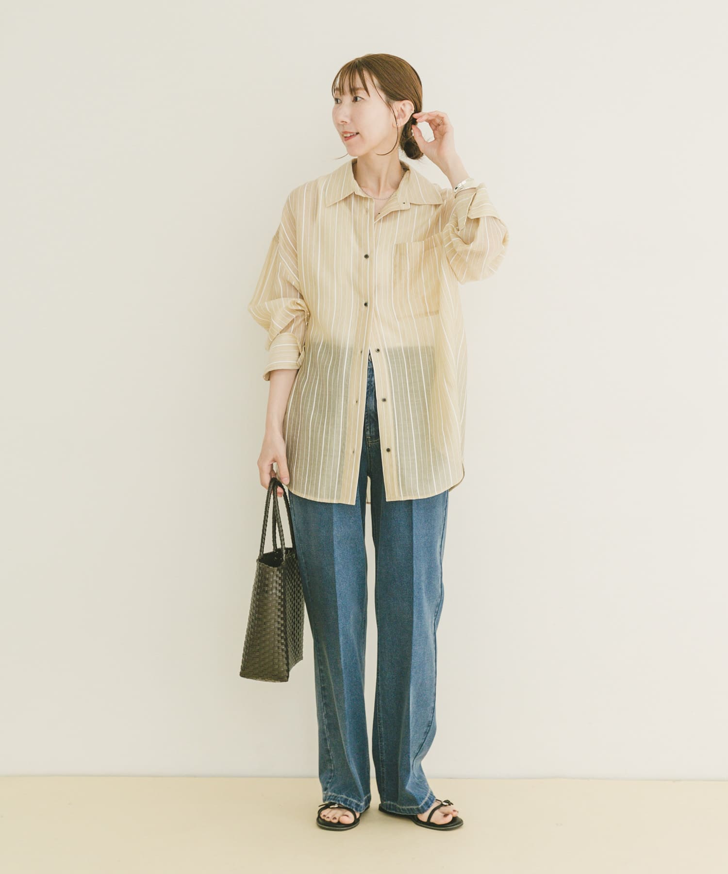 身長：164cm サイズ：Free