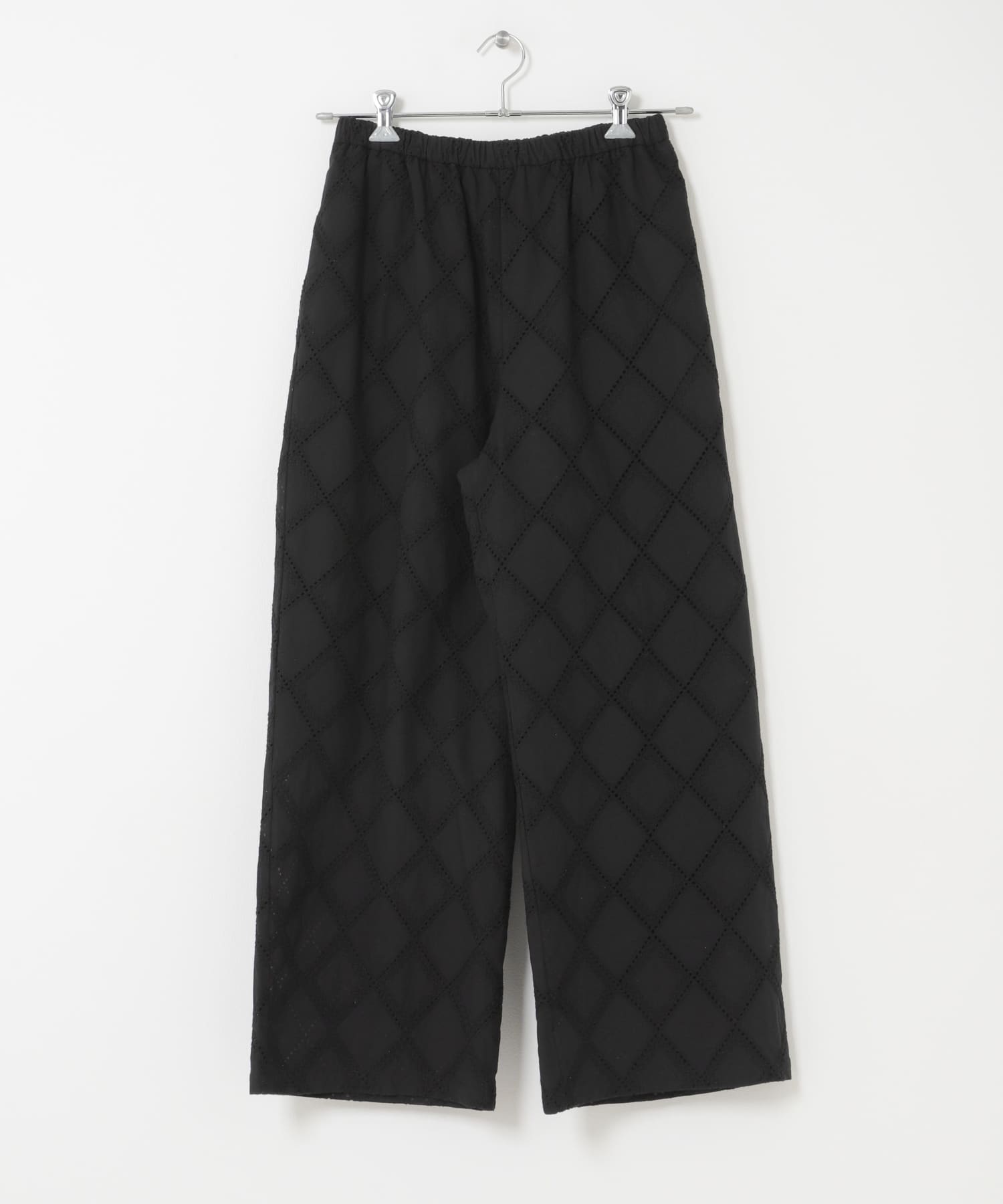 コットンレースパンツ BLK Free