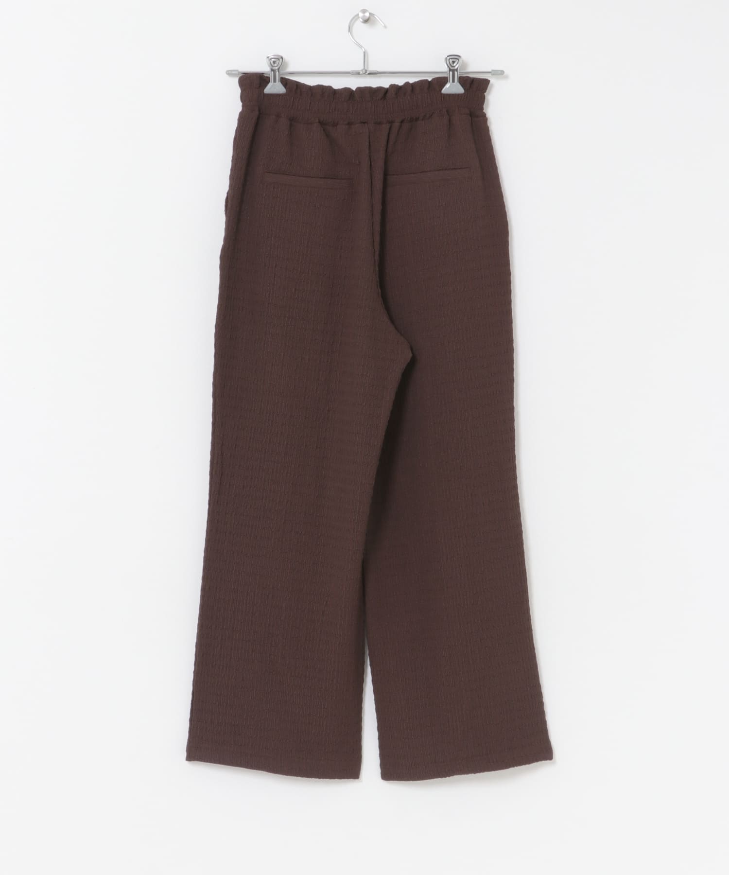 『UVカット/接触冷感』カットヨウリュウイージーパンツ(楽着シリーズ) BRN Free