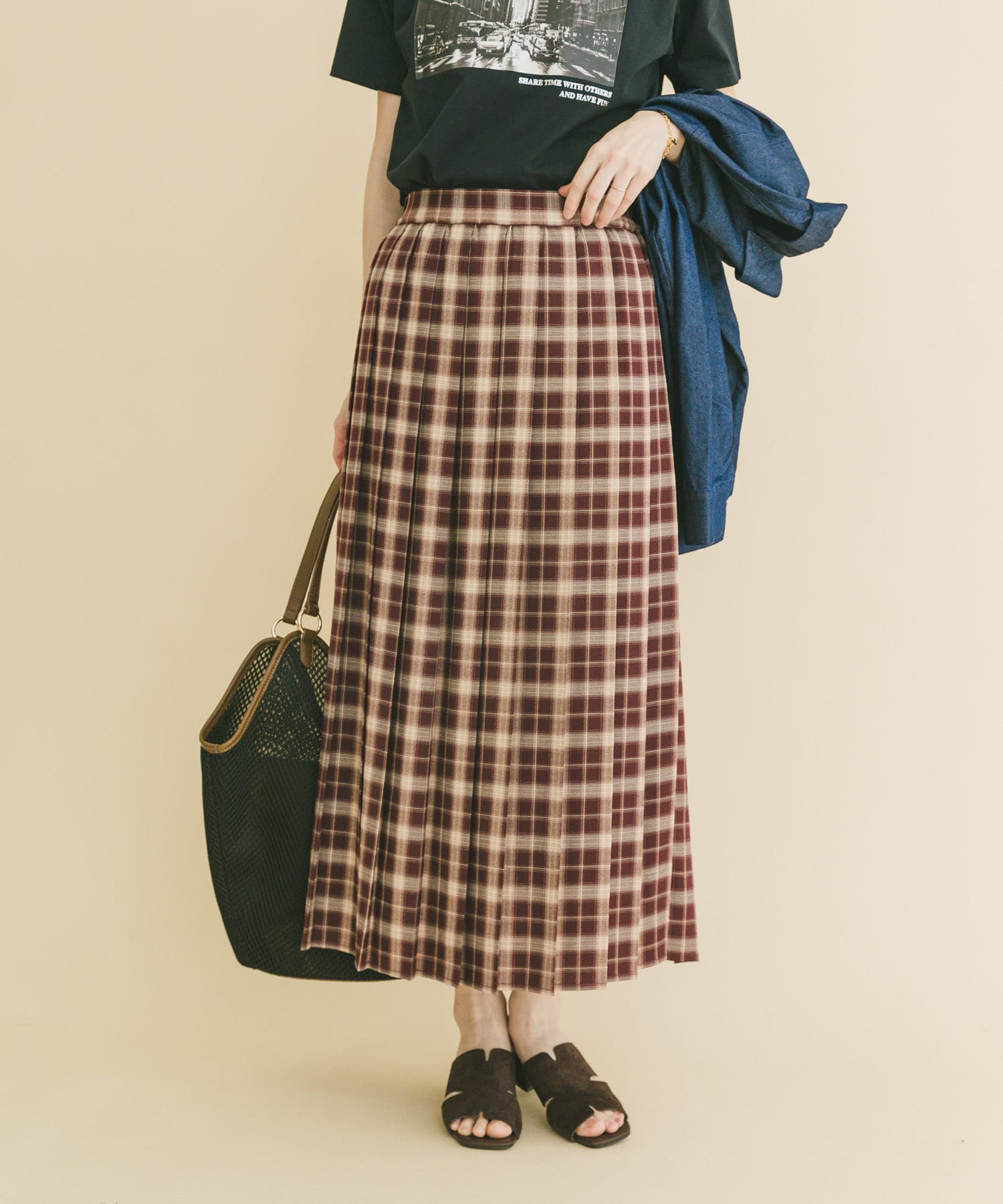 身長：164cm サイズ：Free