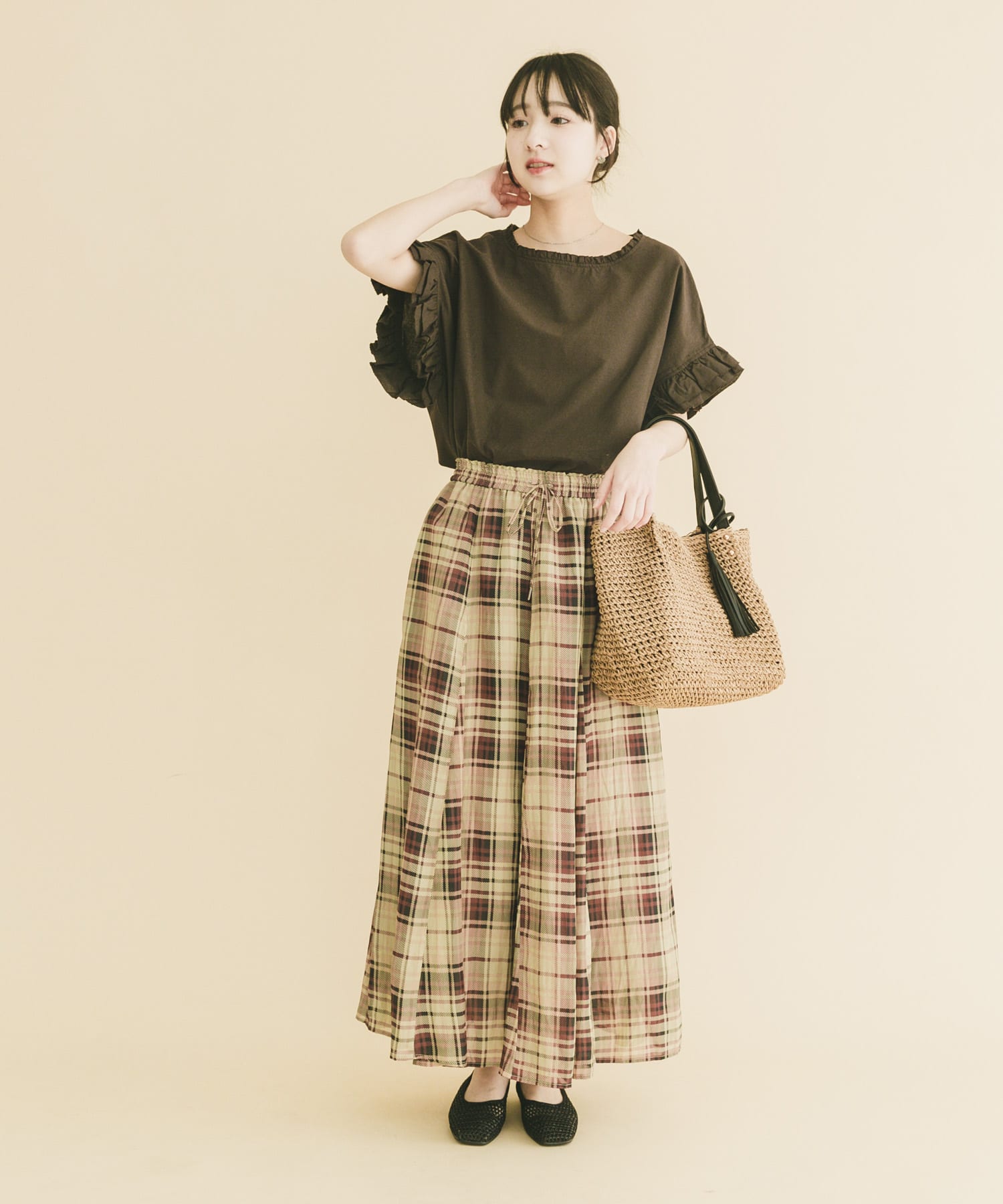 身長：160cm サイズ：Free