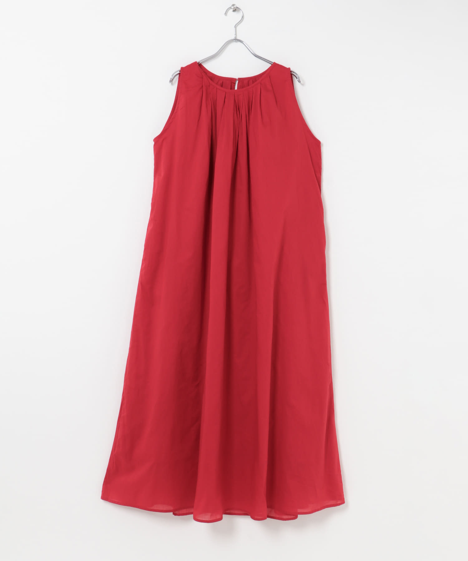 ノースリボリュームワンピース RED Free
