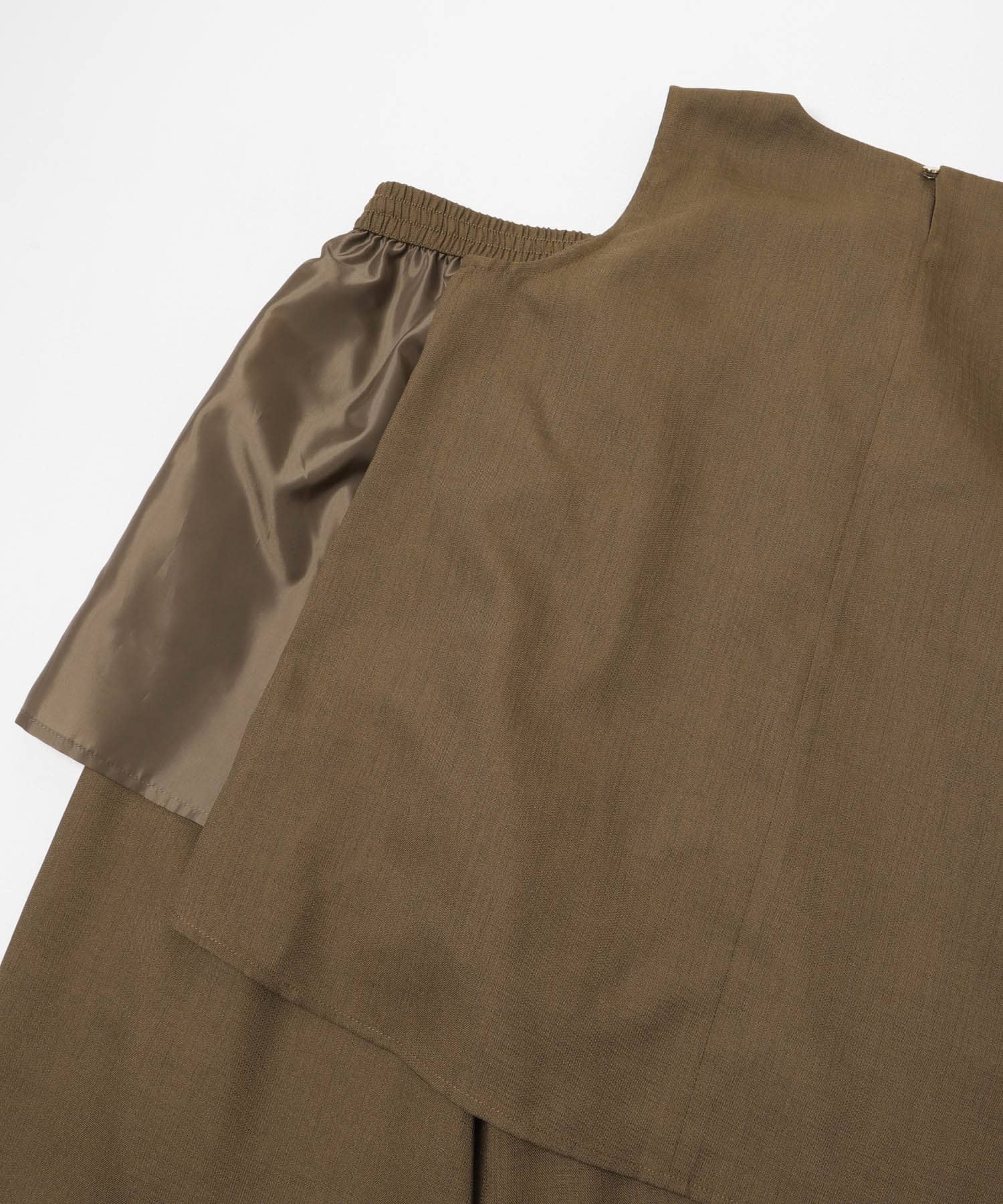 リネンライクセットアップ BRN Free