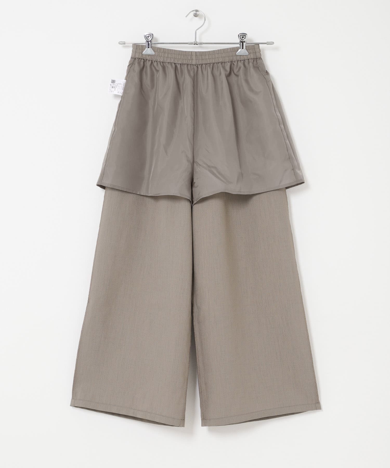 リネンライクセットアップ BEG Free