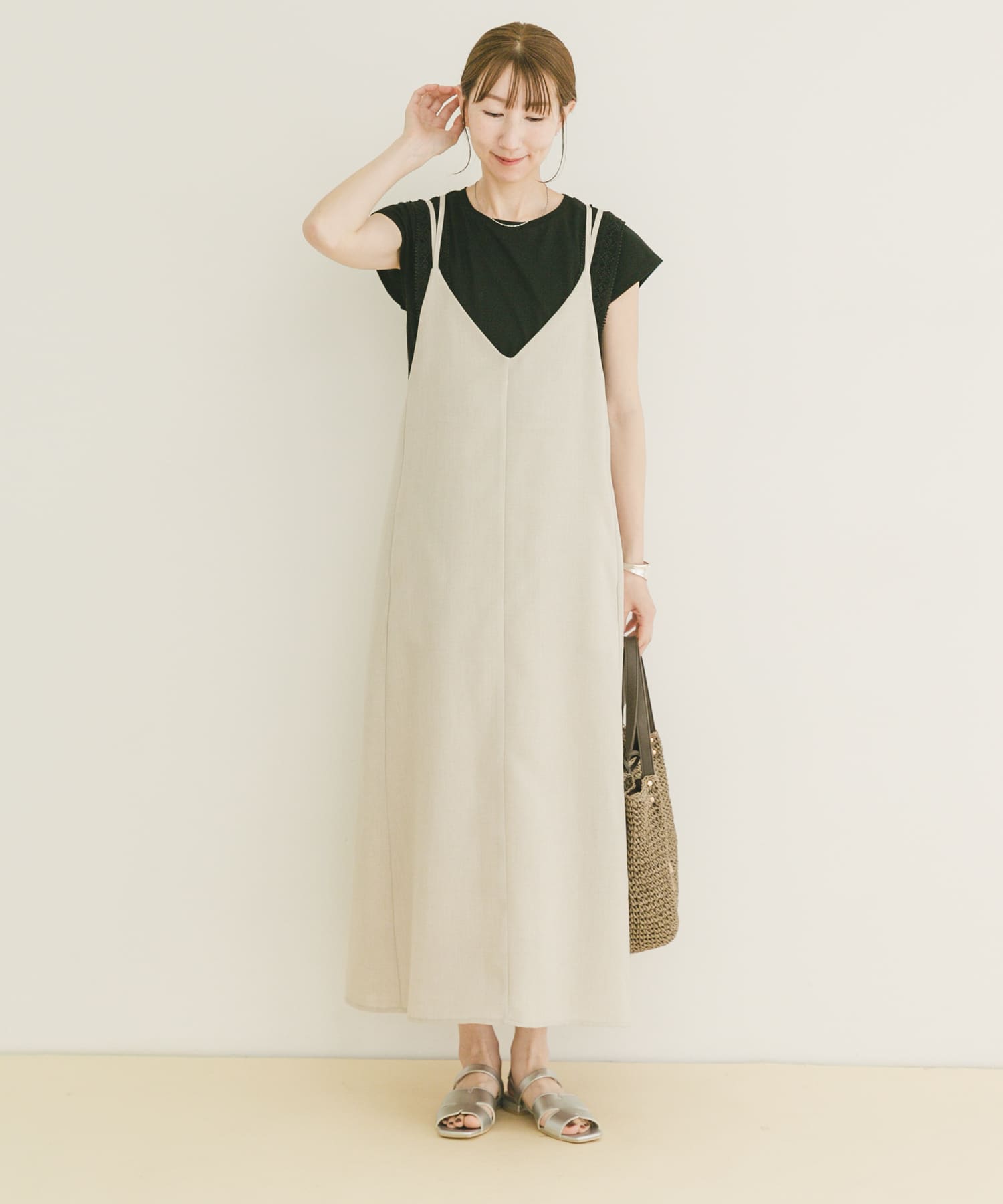 身長：164cm サイズ：Free