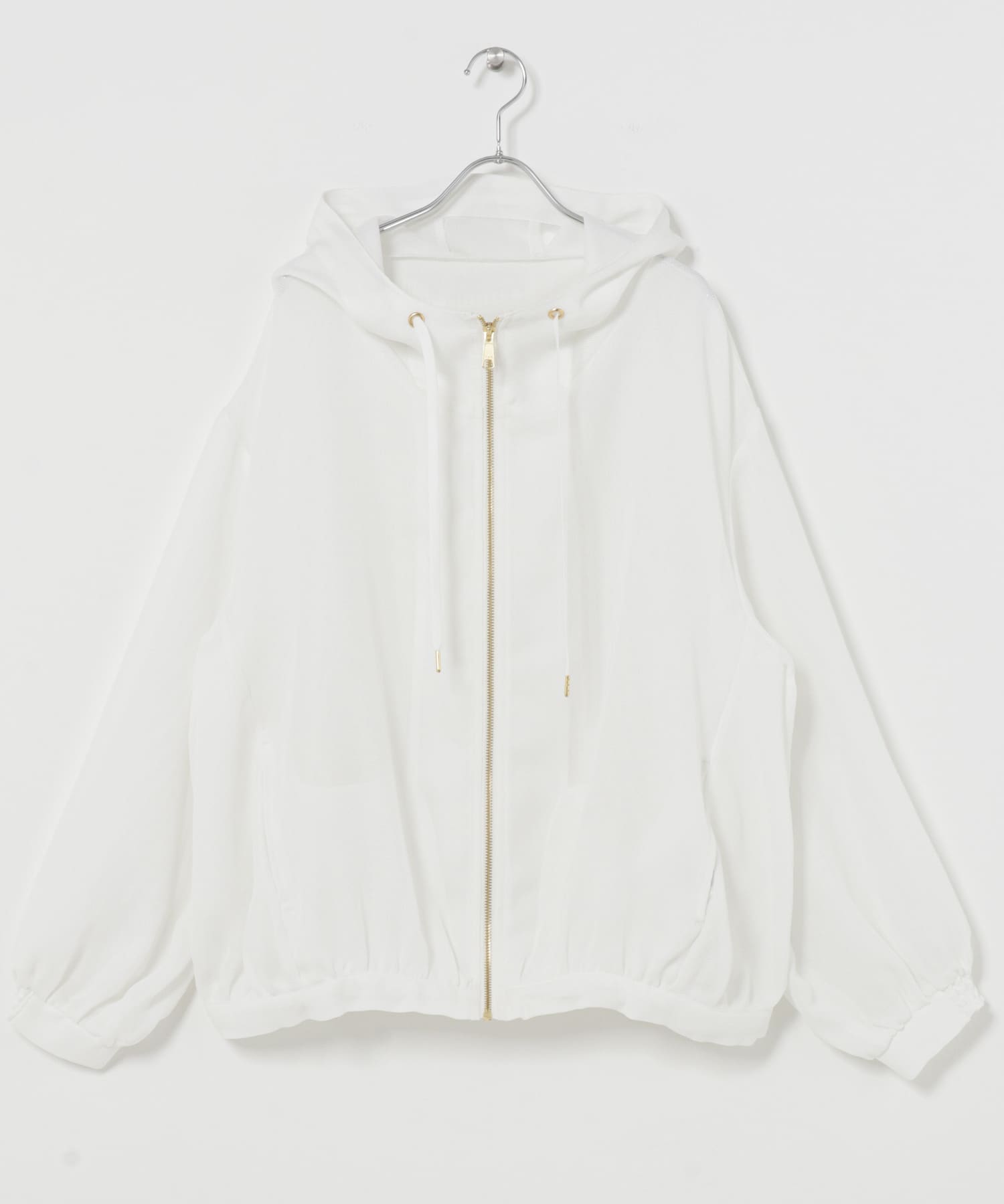 メッシュマウンテンパーカー WHT Free