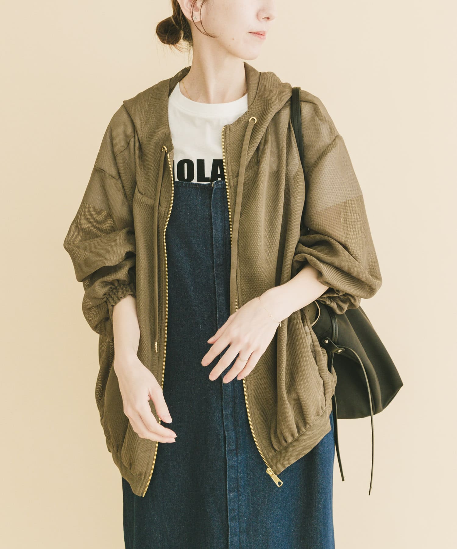 『イージーケア』メッシュマウンテンパーカー(楽着シリーズ)