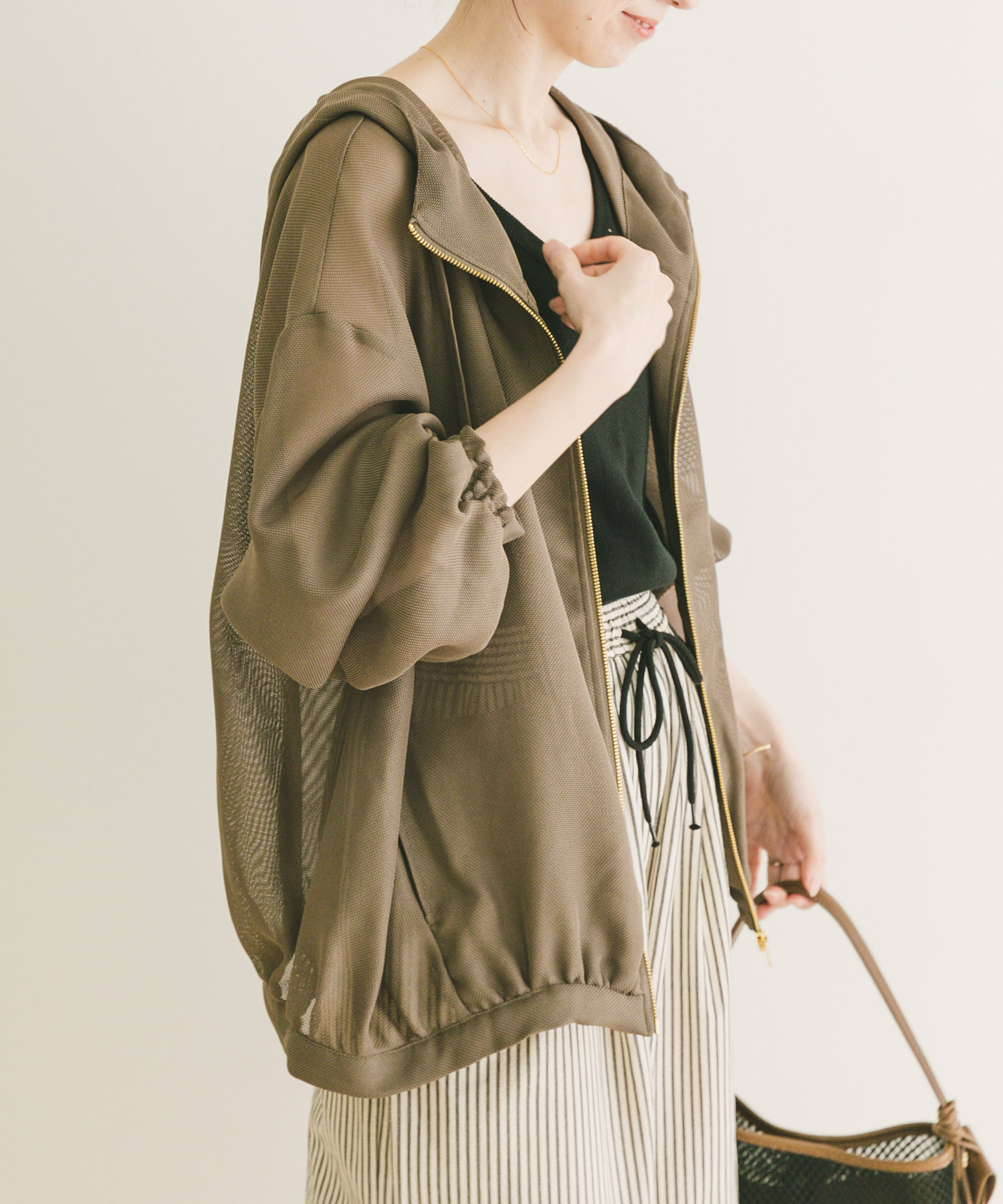 『イージーケア』メッシュマウンテンパーカー(楽着シリーズ)