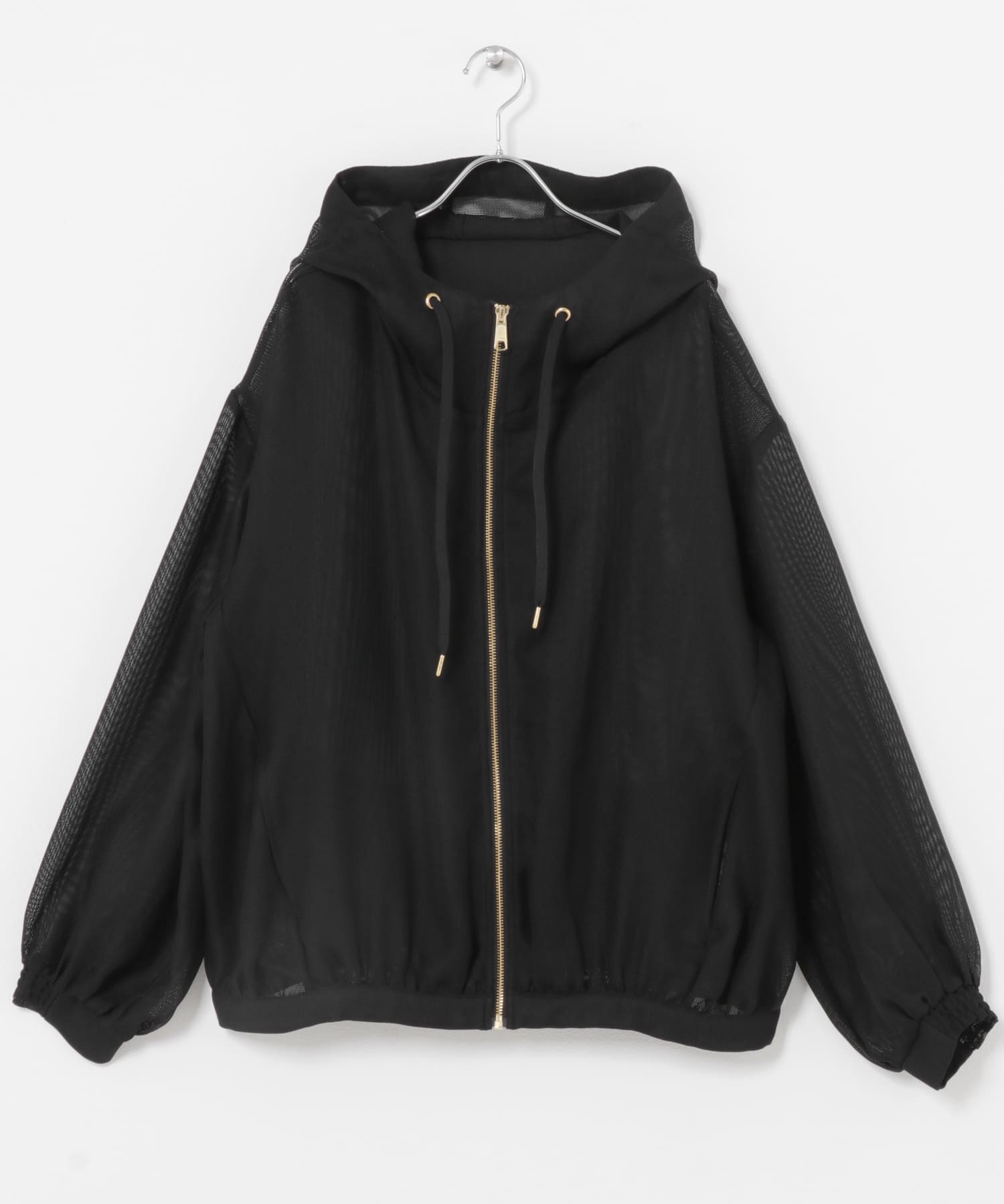 メッシュマウンテンパーカー BLK Free