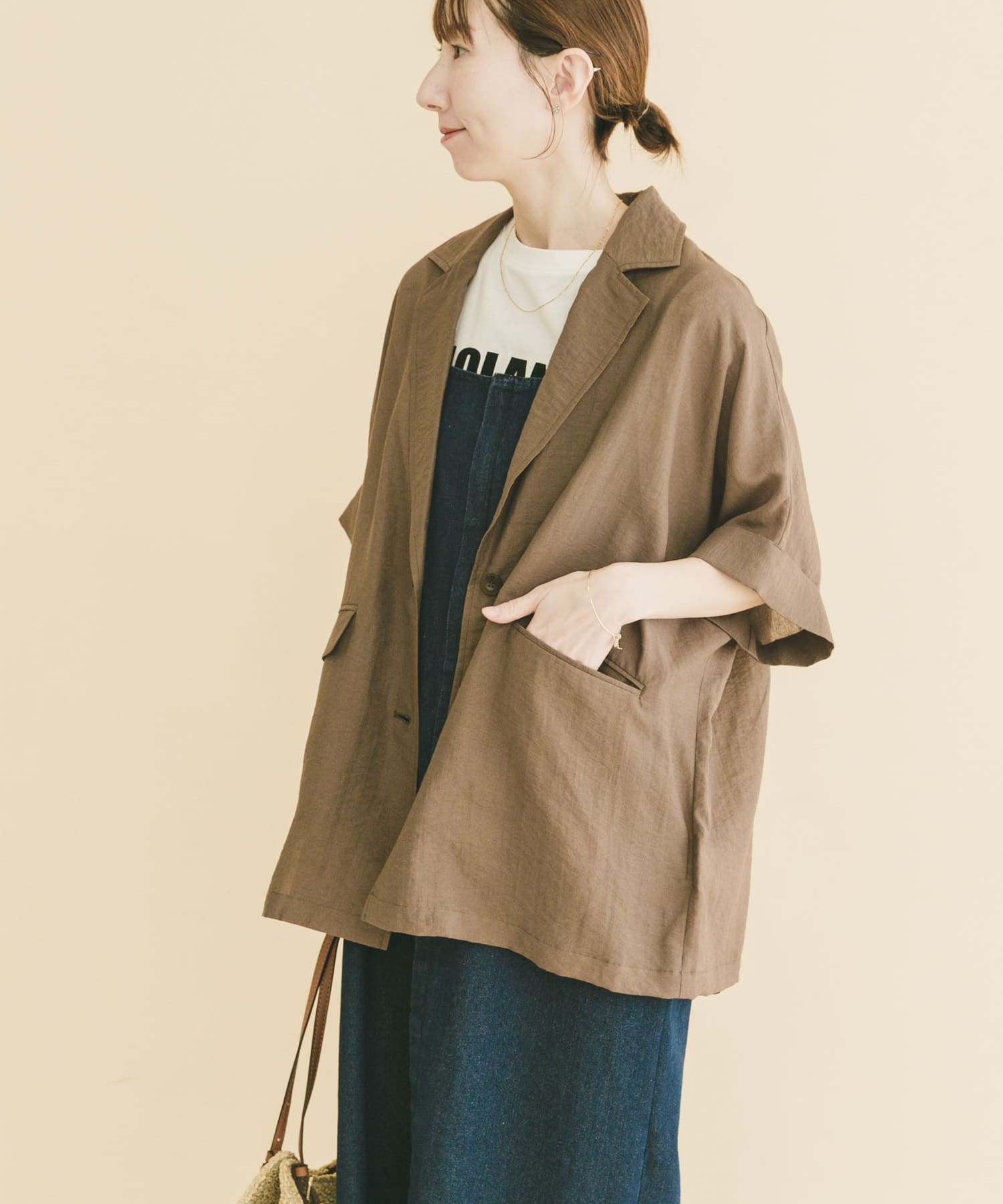 身長：164cm サイズ：Free