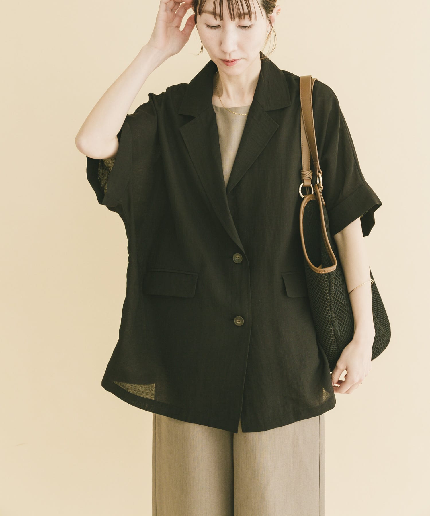 身長：164cm サイズ：Free