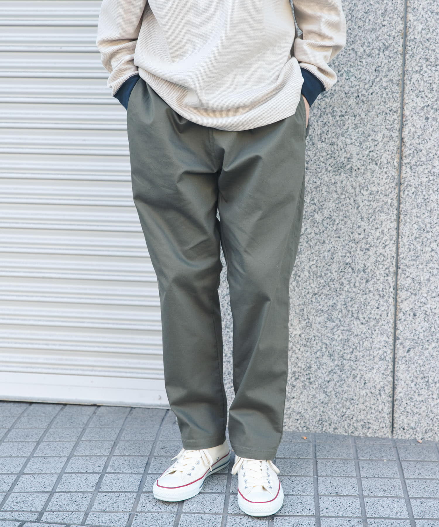 ハイストレッチリラックスパンツ