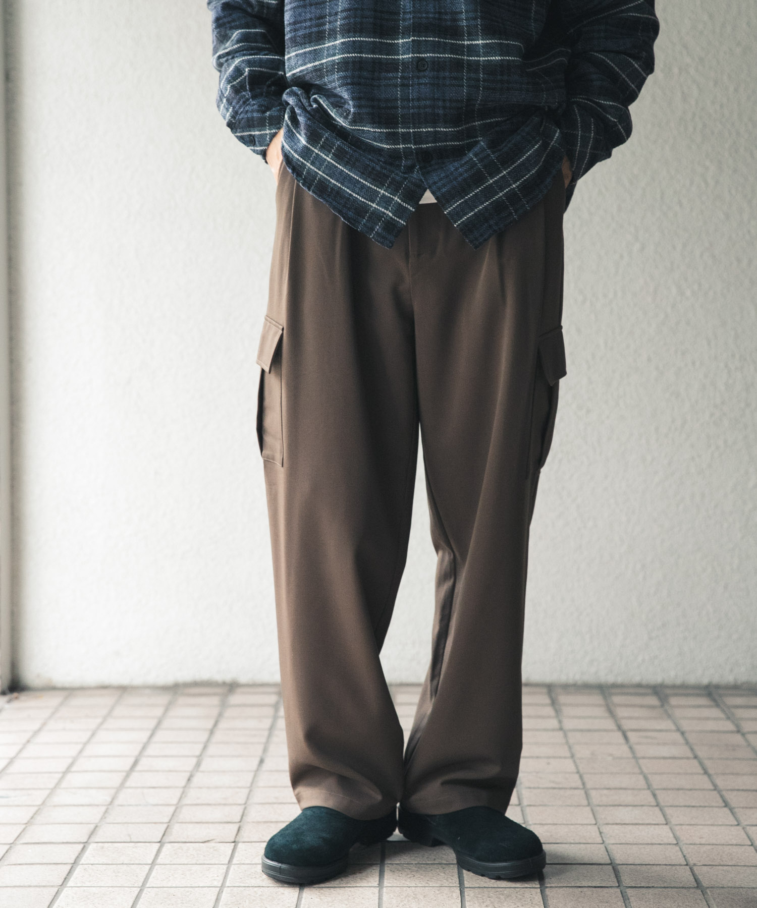 TRテーパードクリーンカーゴパンツ MOCHA BRN M