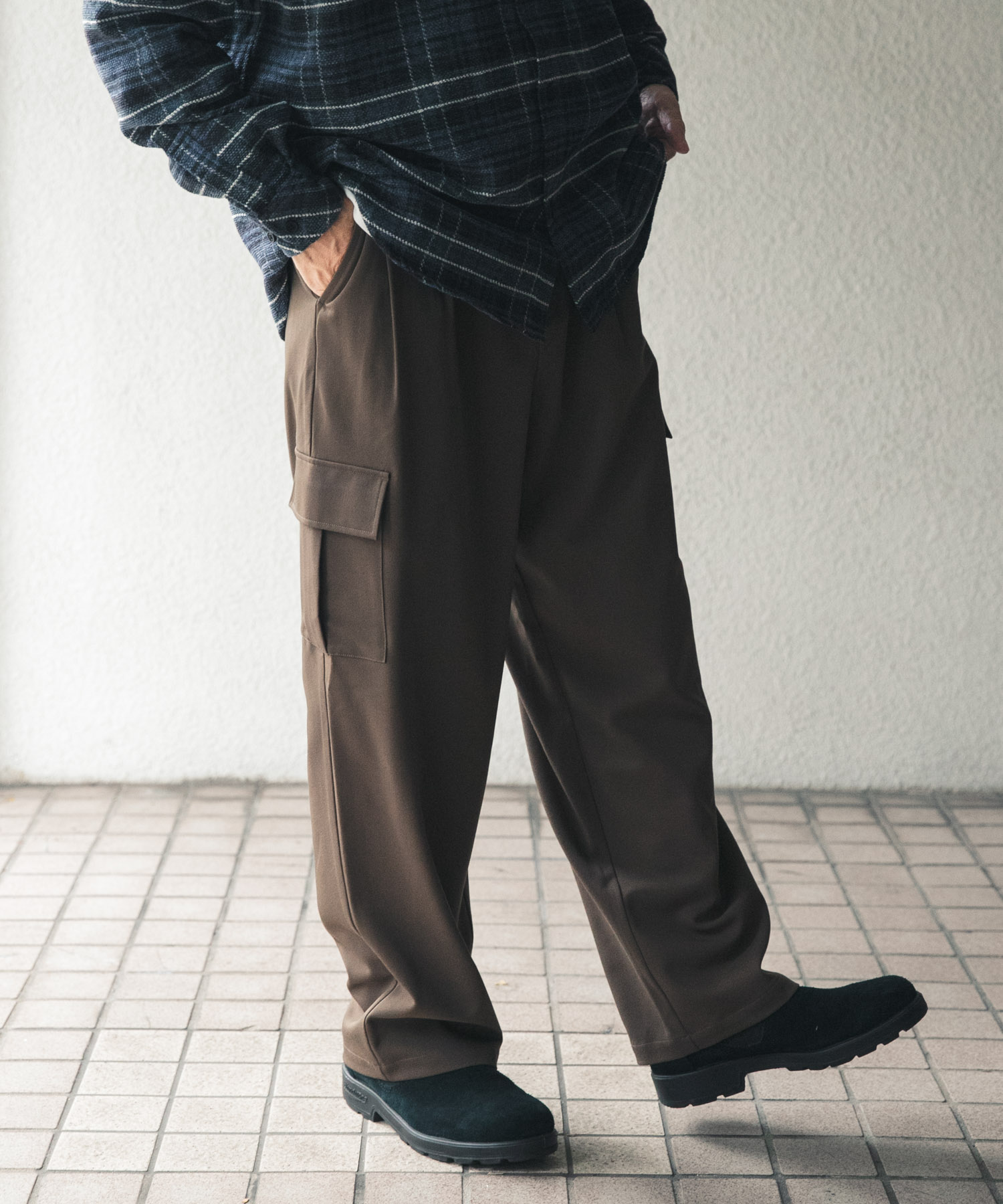 TRテーパードクリーンカーゴパンツ MOCHA BRN M