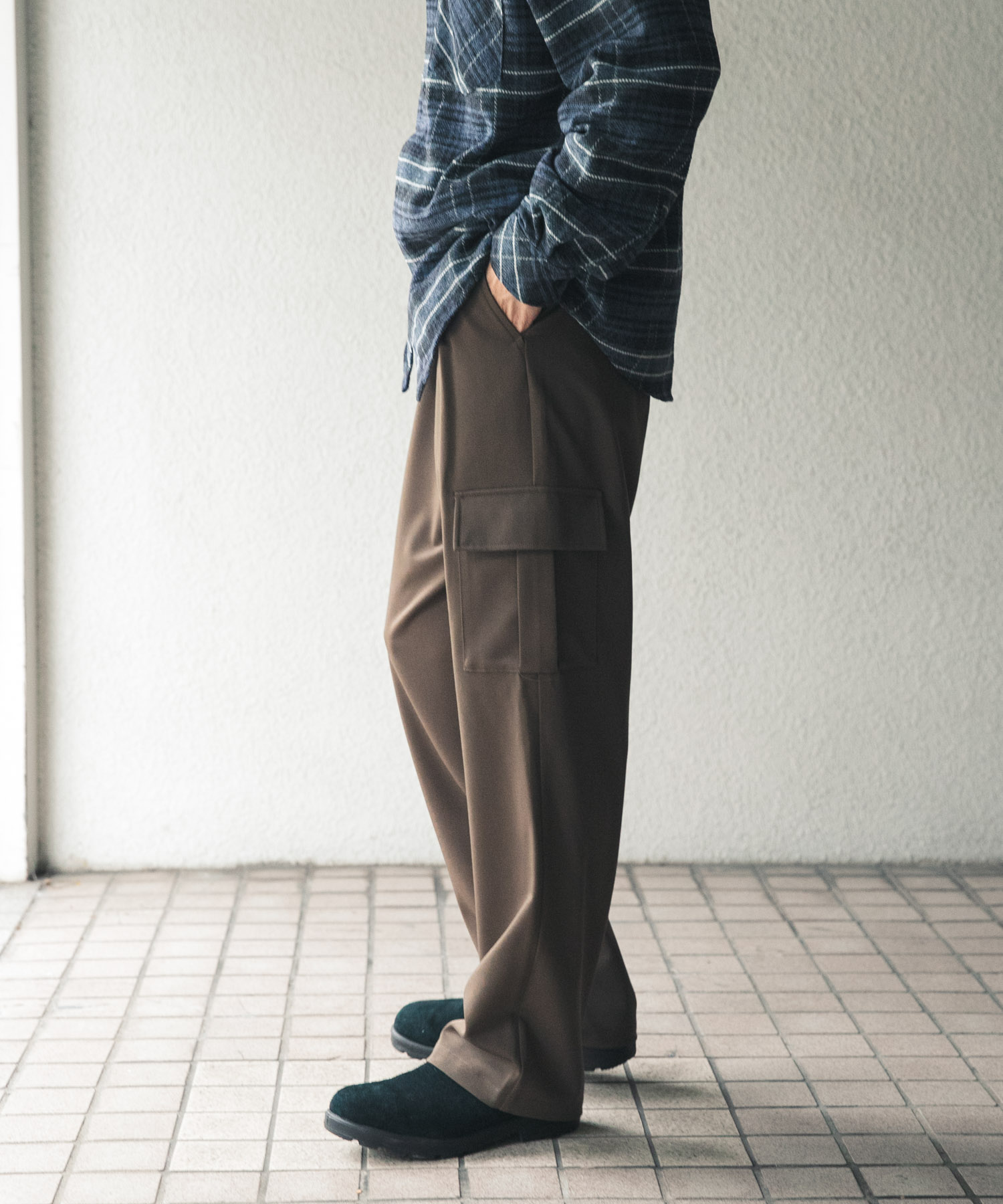 TRテーパードクリーンカーゴパンツ MOCHA BRN M