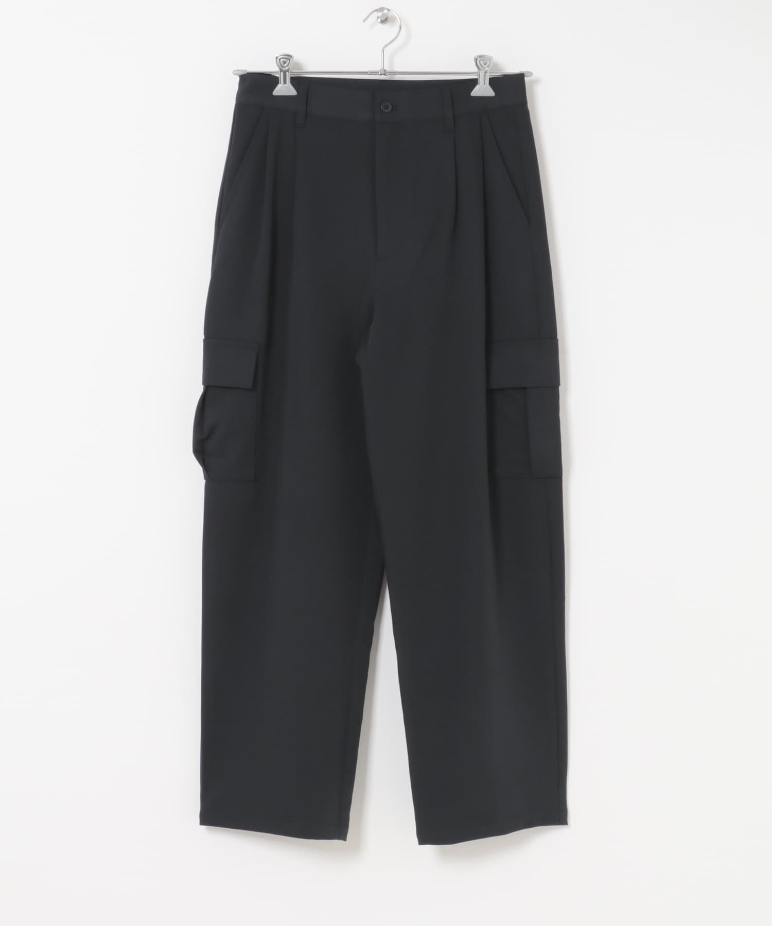 TRテーパードクリーンカーゴパンツ BLACK M