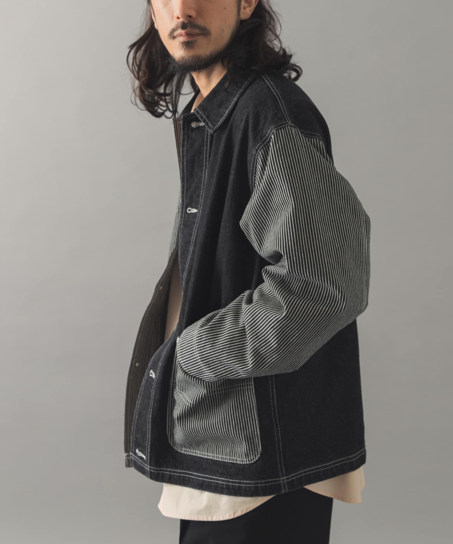 身長：173cm サイズ：L