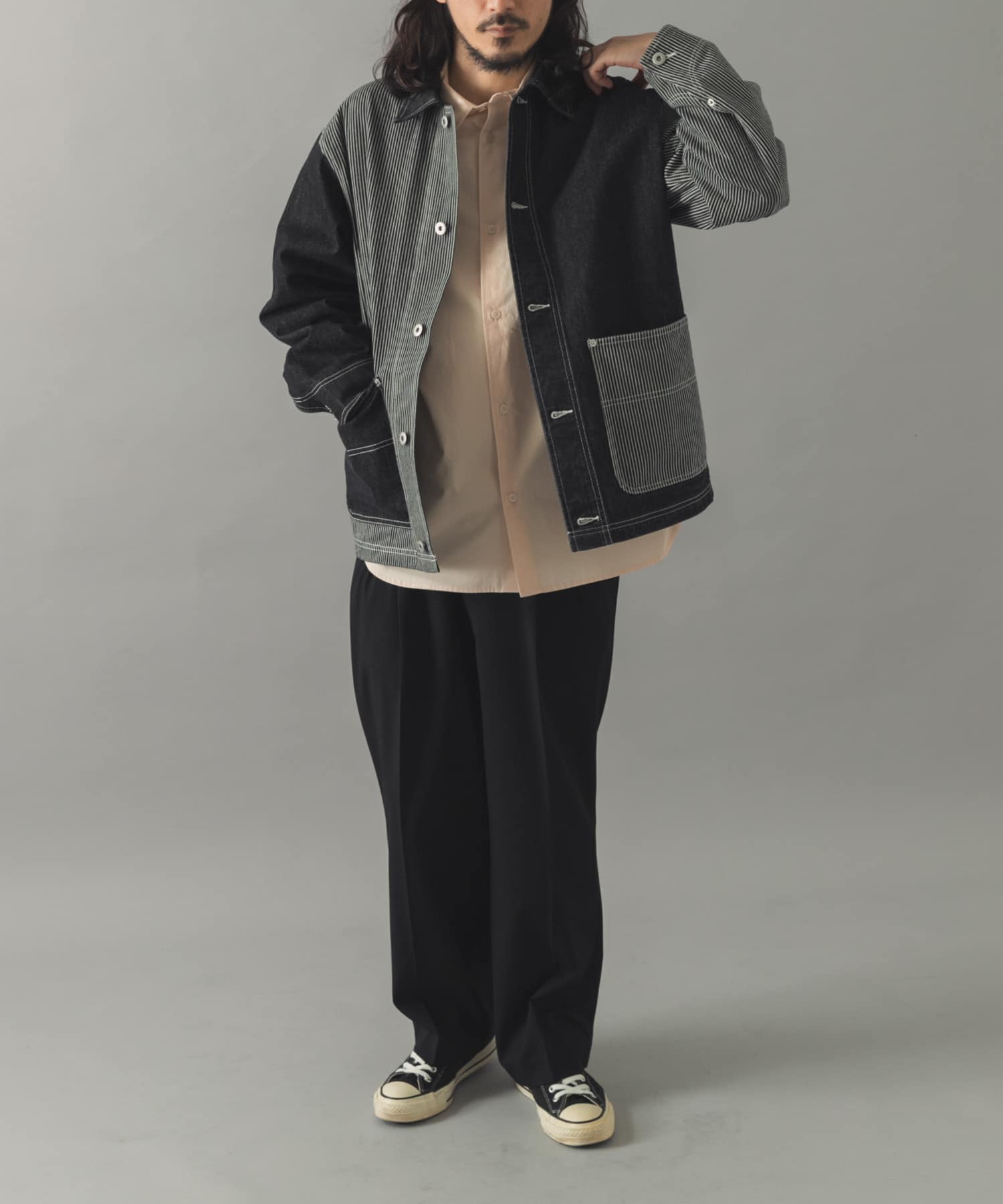 身長：173cm サイズ：L