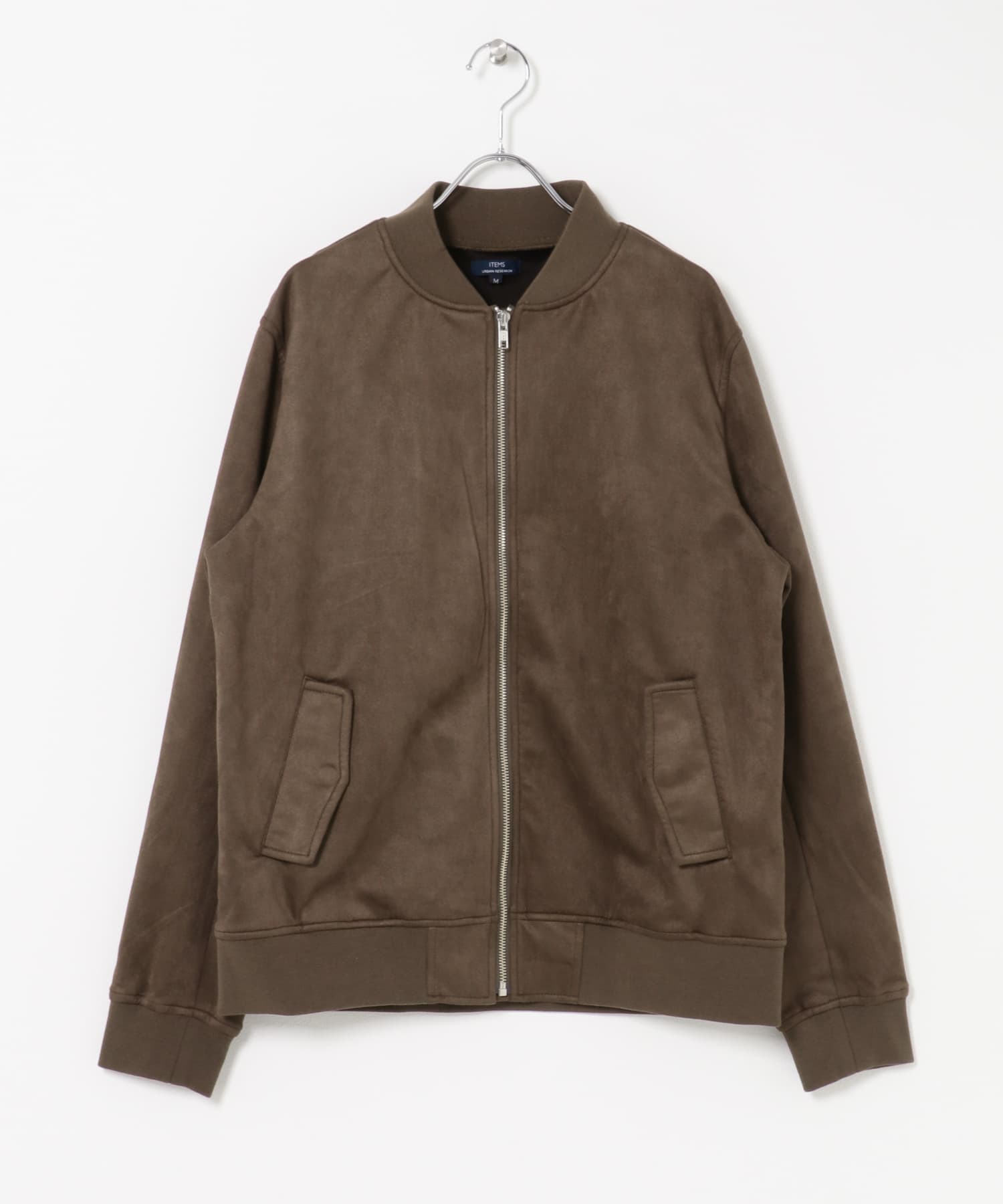 F.S.MA-1 Zip Up ライトブルゾン BROWN M