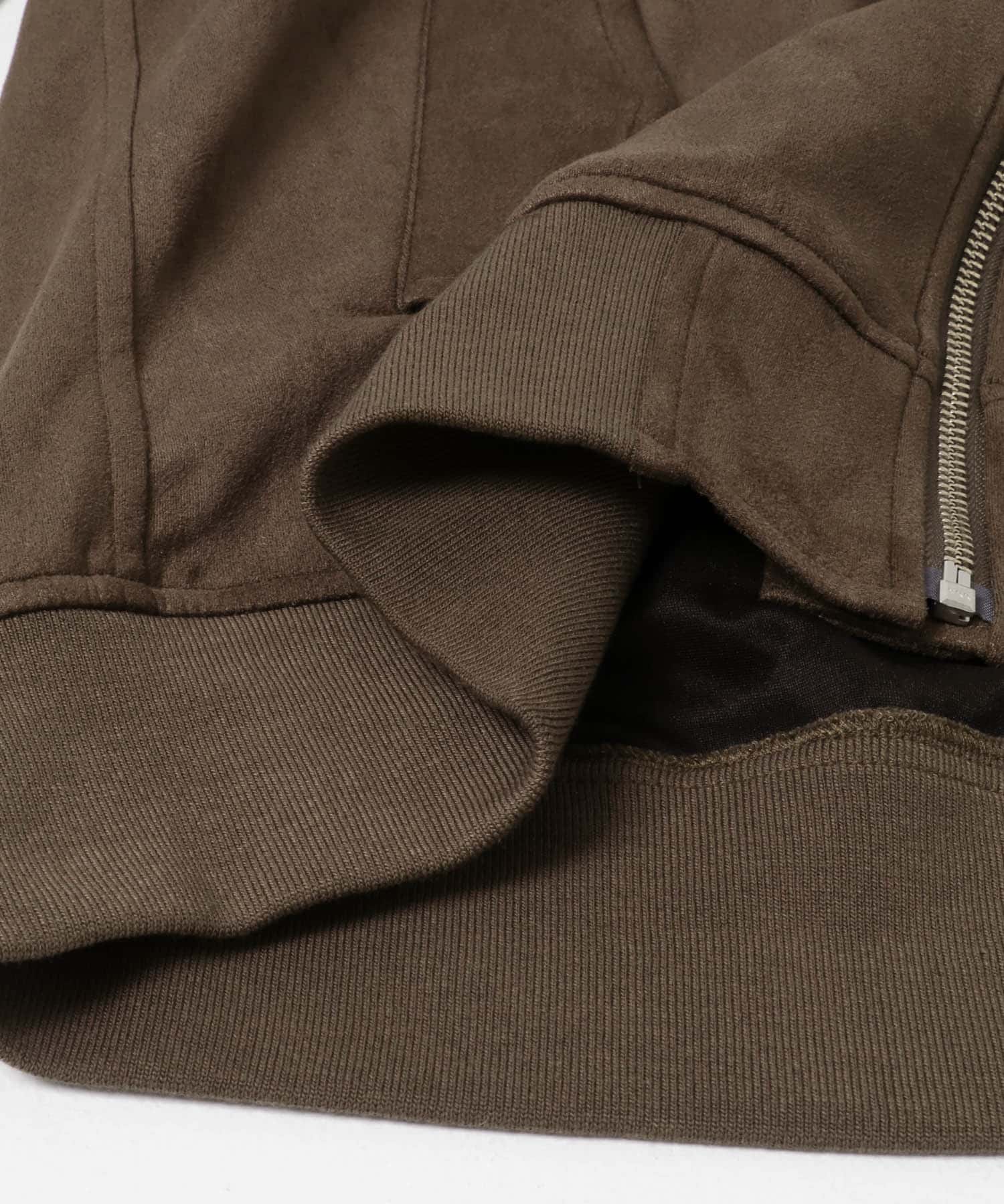 F.S.MA-1 Zip Up ライトブルゾン BROWN M