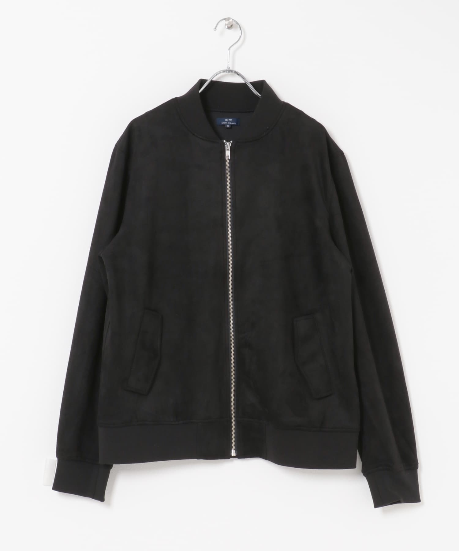 F.S.MA-1 Zip Up ライトブルゾン BLACK M