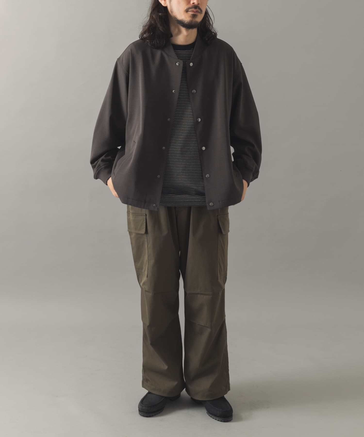 身長：173cm サイズ：L
