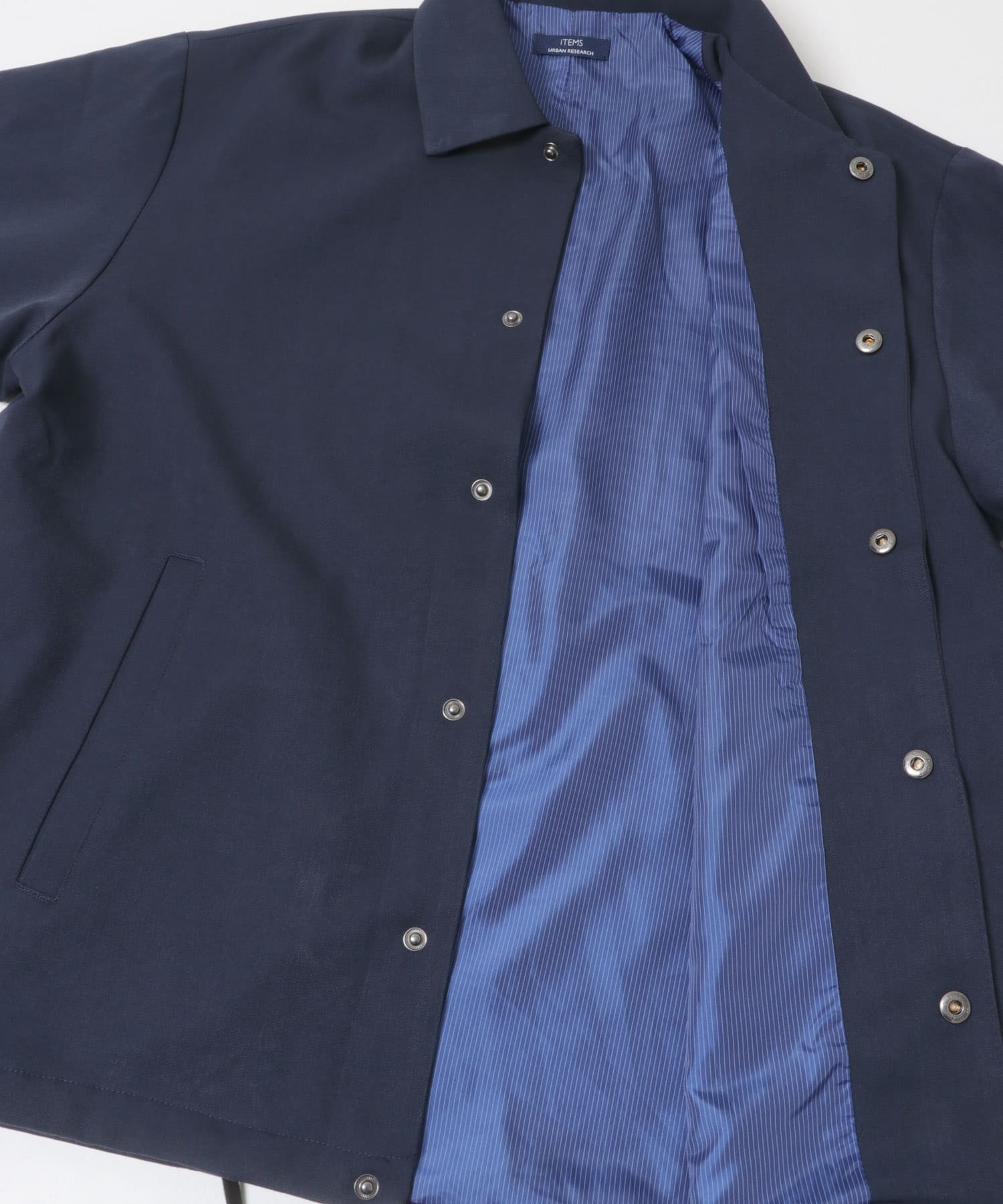 『イージーケア/UVカット/セットアップ対応』EVERY DAY TRコーチジャケット NAVY M