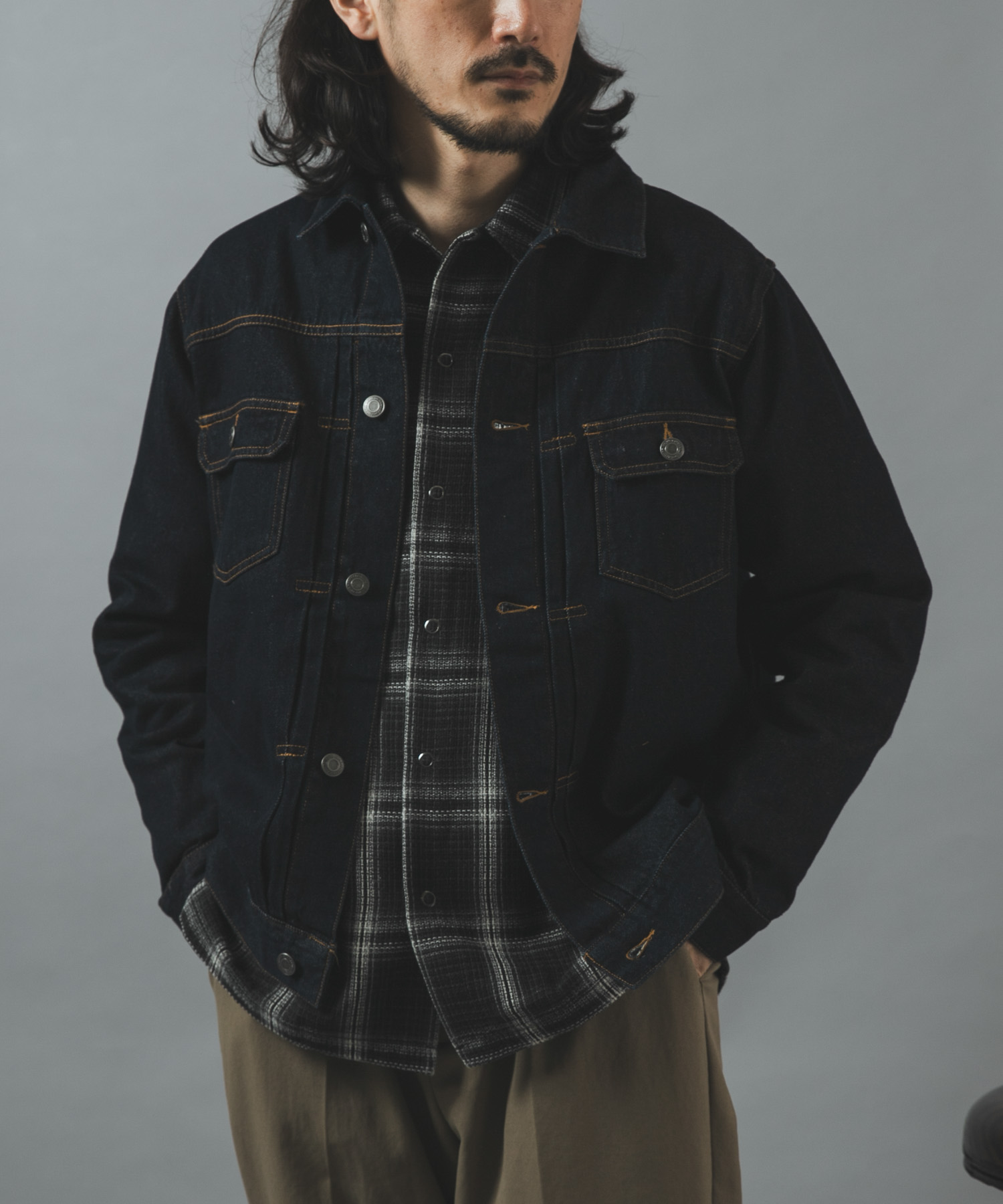 『セットアップ対応』SOFT FEEL DENIM 2NDジャケット